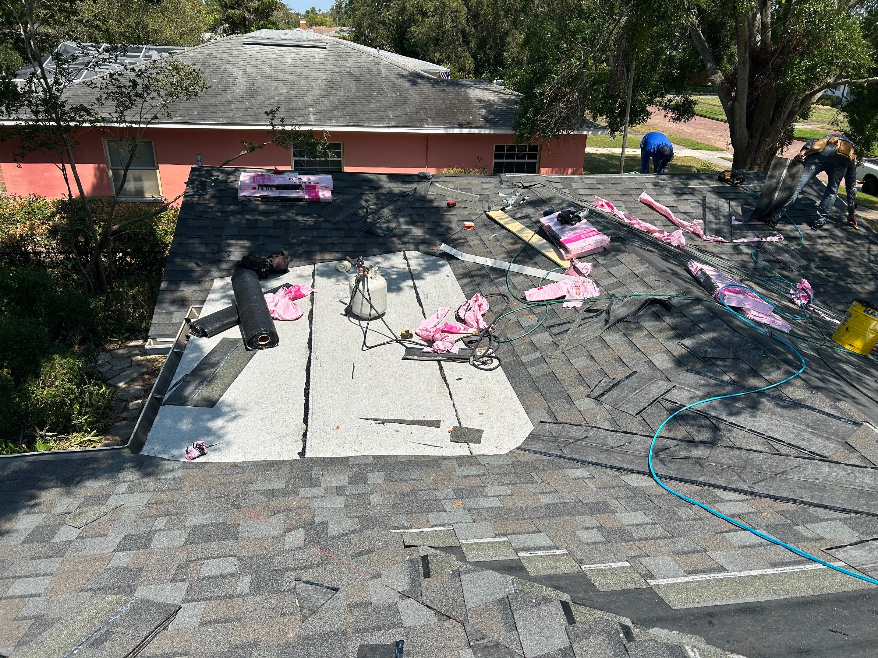 Project in St. Petersburg by Mitchell Roofing Company LLC 