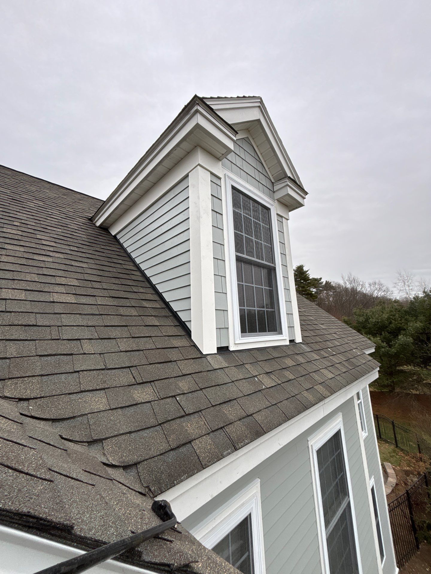 Complete Home Renovation with James Hardie® Clapboard & Shake Siding and Custom PVC Trim by Sensible Home Solutions