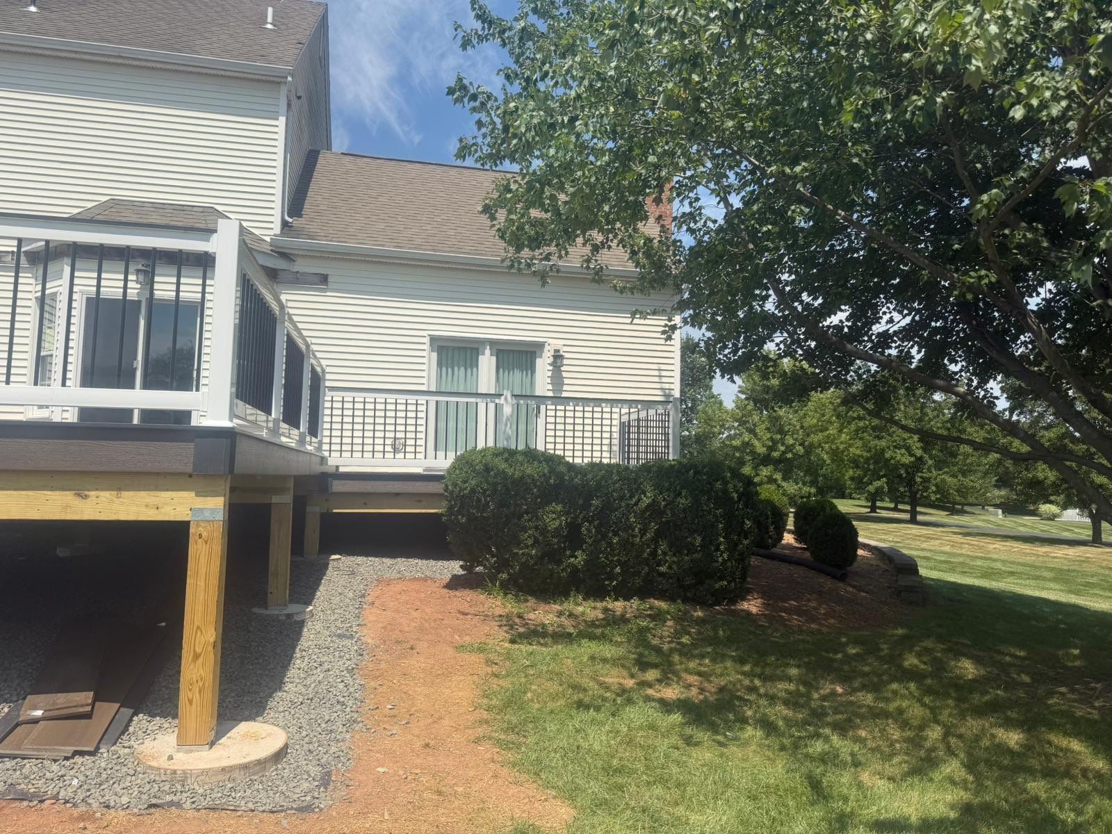 New Deck  in Readington Township by deck guardian