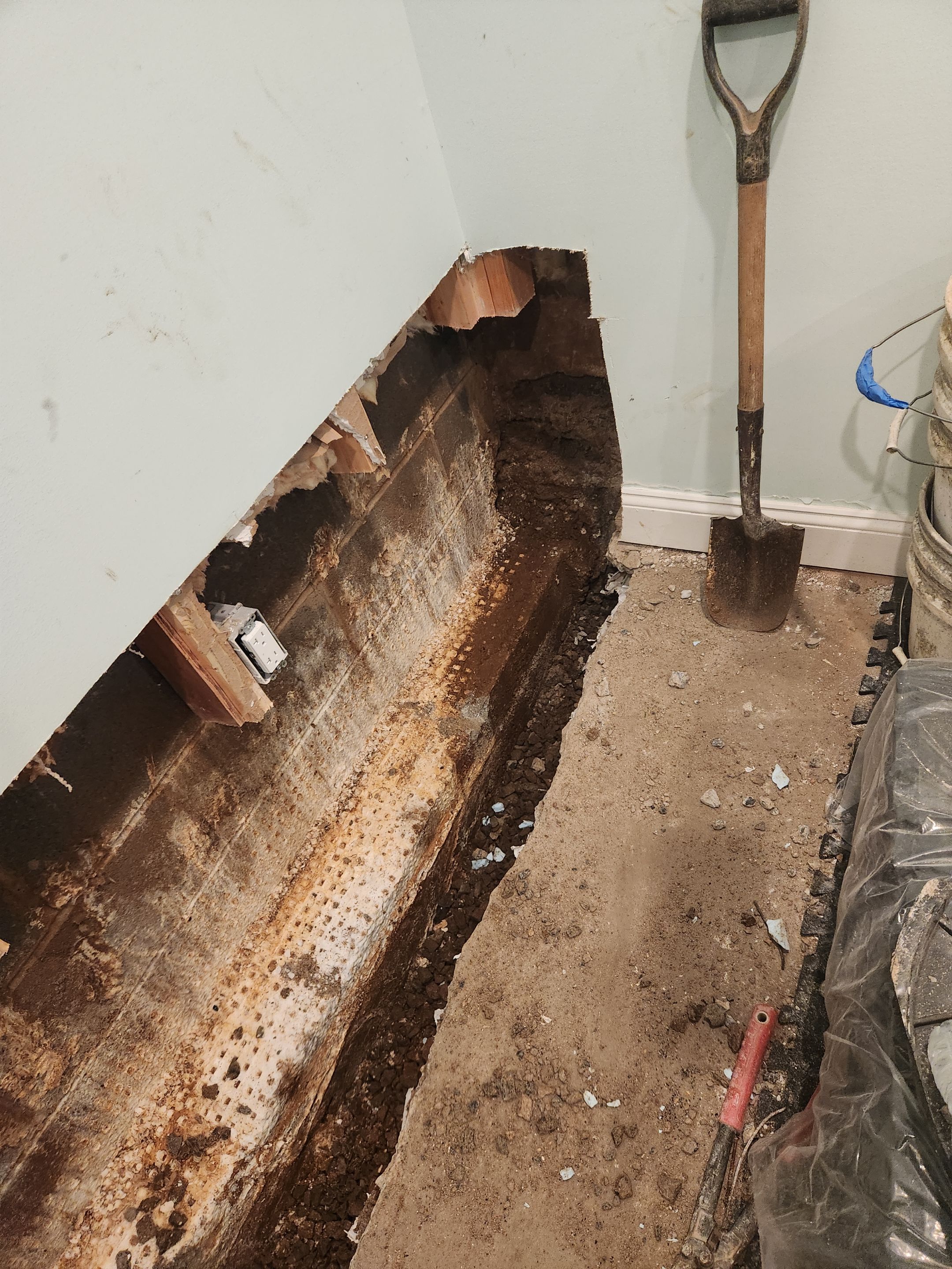 Interior French Drain Madison NJ by Pure Service Pro, LLC 