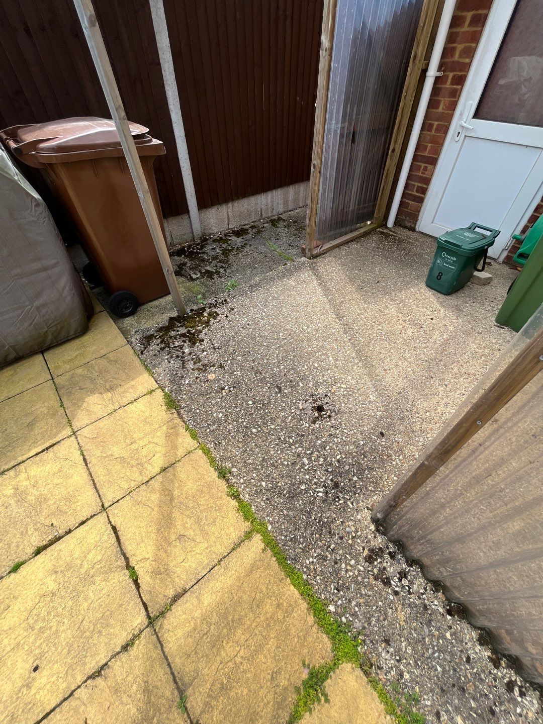 Roof - Driveway - Patio Clean using Honda 15lpm Low Pressure Washing Machine by Ges Exterior Cleaning ltd