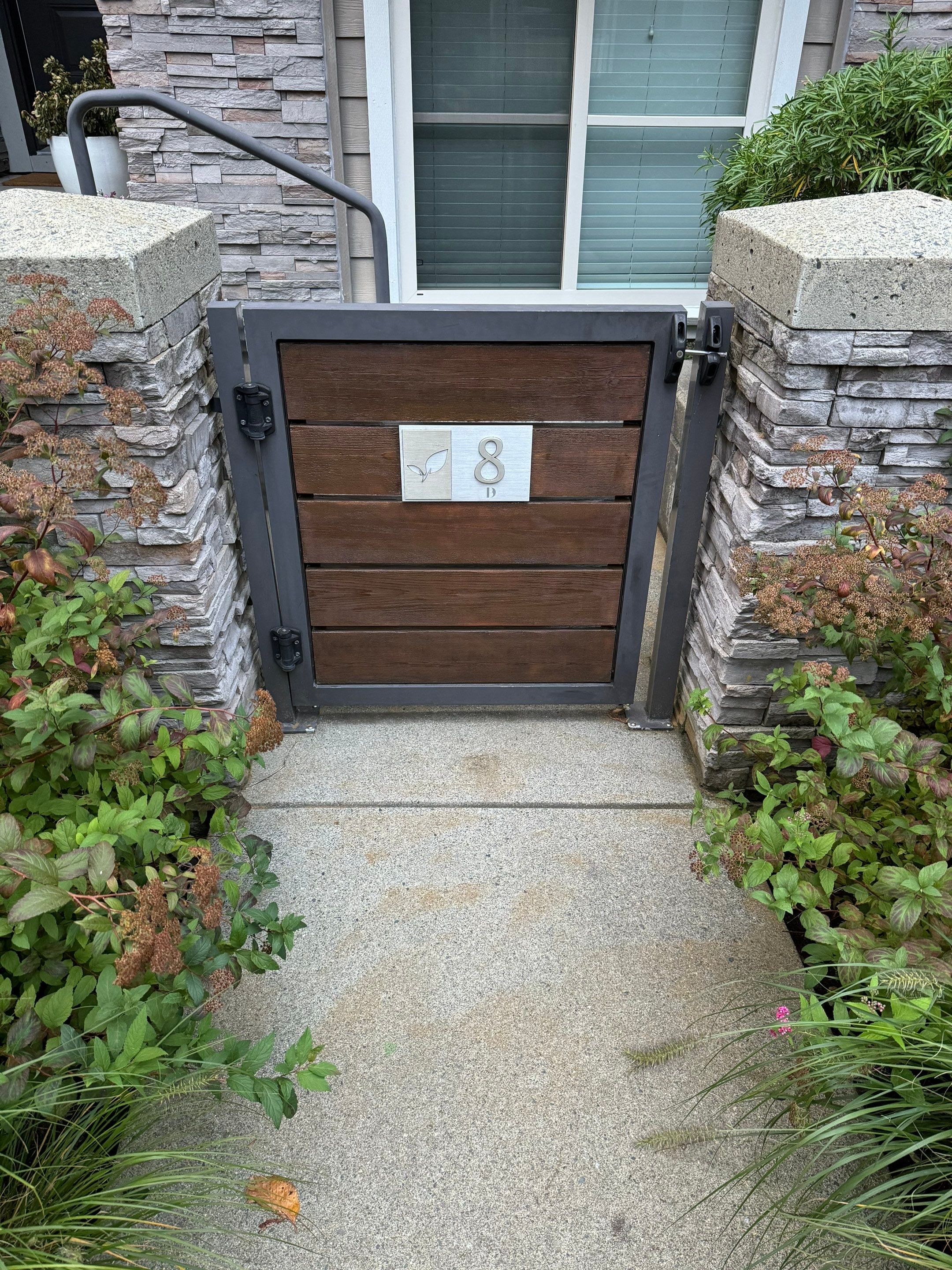 Gate Staining Project by YVR Construction Group