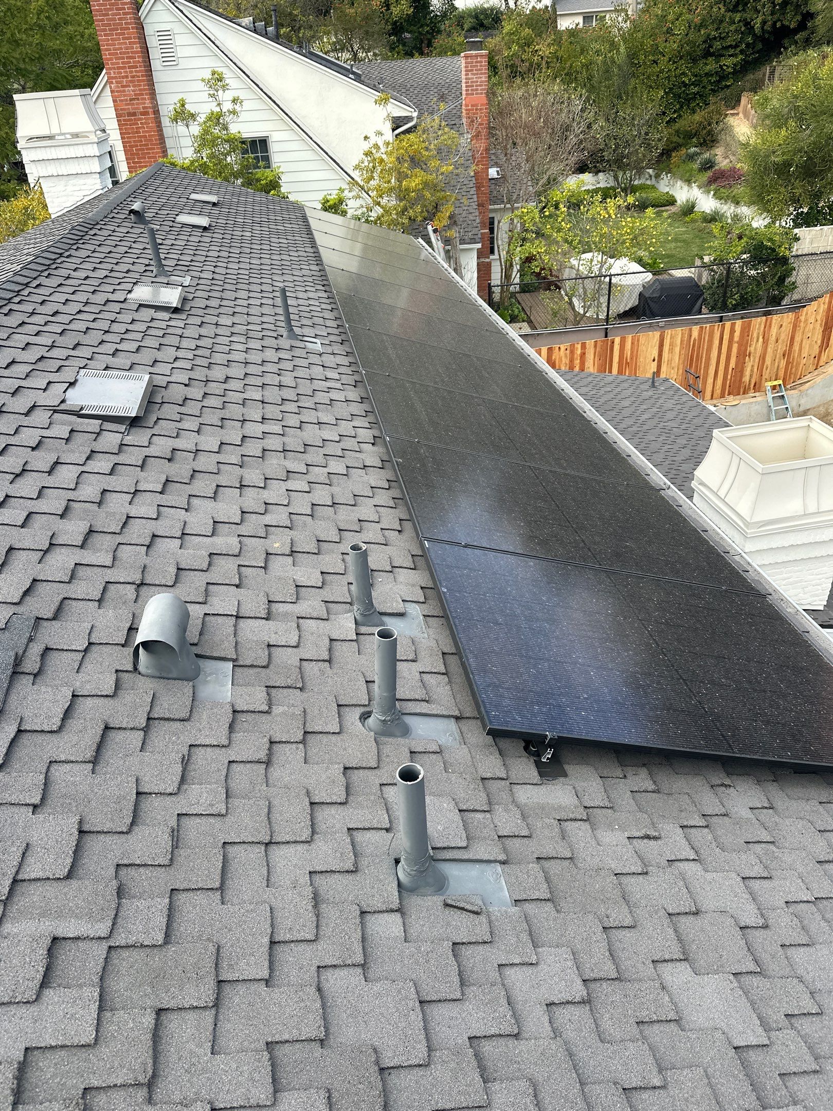 Enphase Solar System and CertainTeed Roof Installation in Los Angeles by AWS Solar