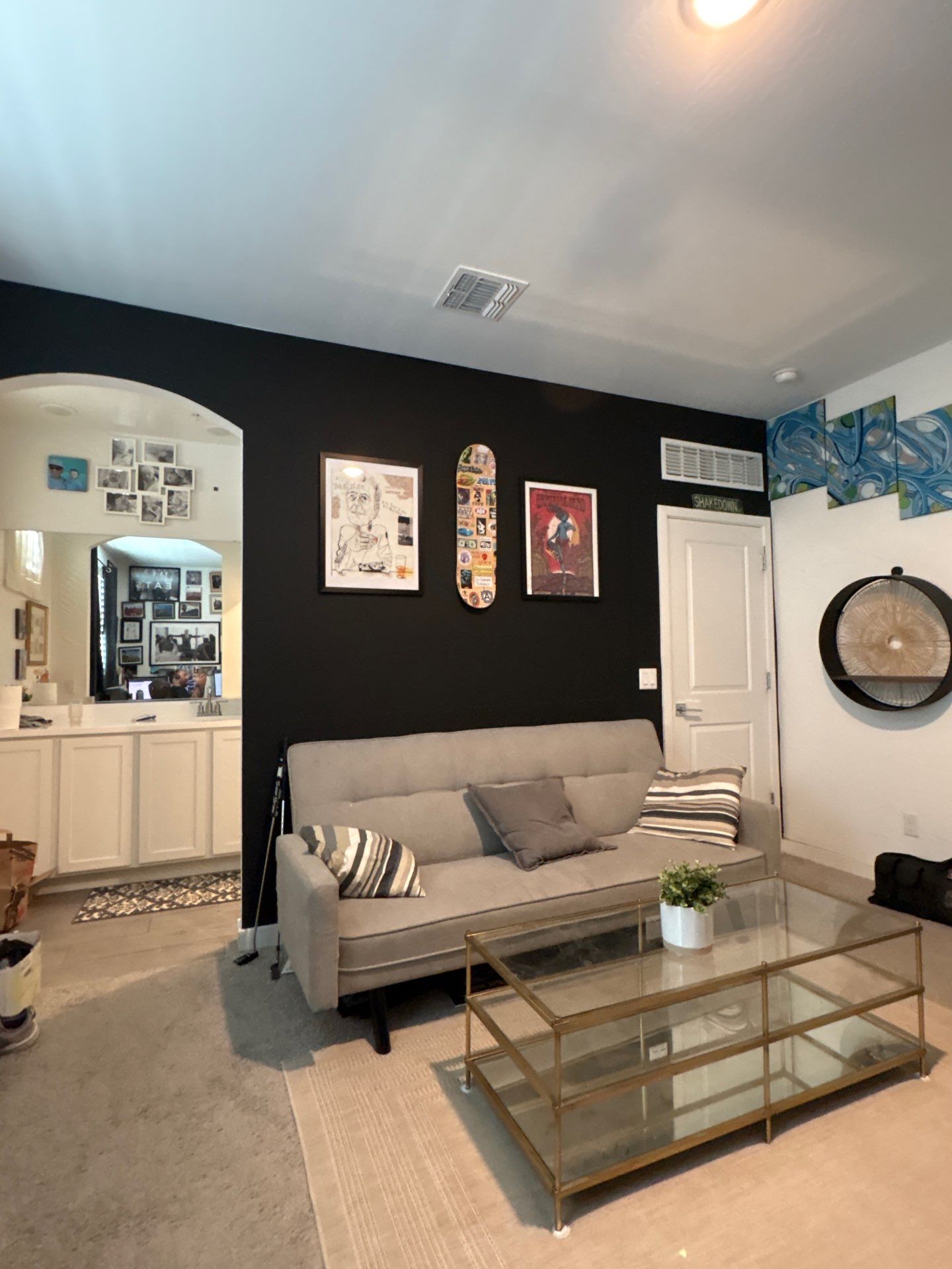 Home Office Setup and Media Wall Installation in Buckeye by CompanyCam Sales Demo
