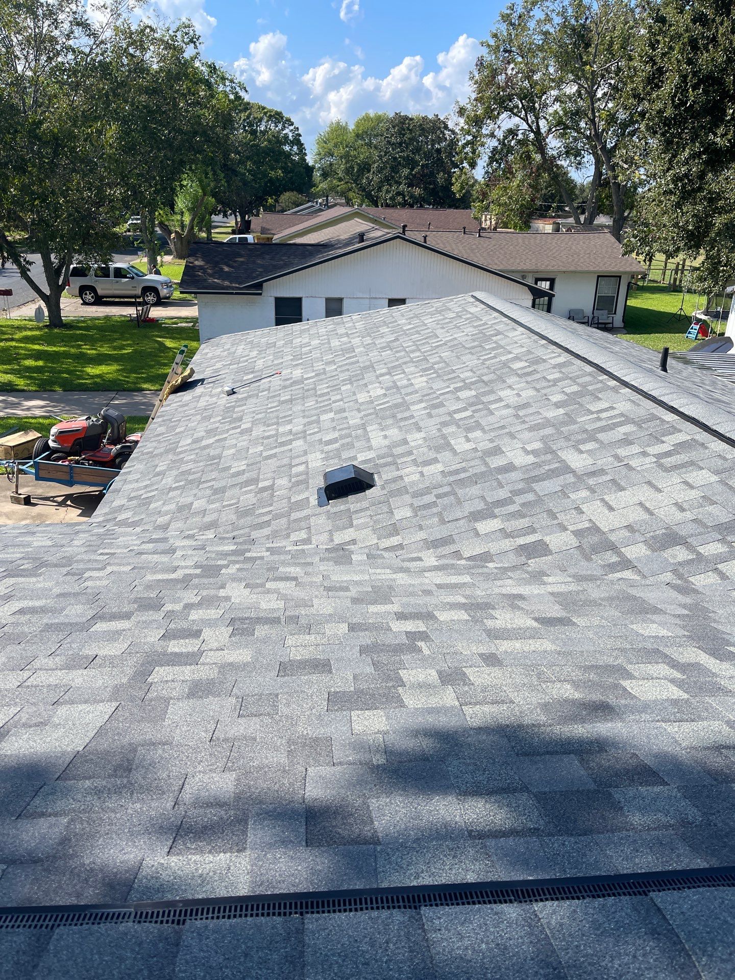 Residential Roofing Installation using Owen's Corning Duration (Lifetime) Shingles by Roof Repair Company