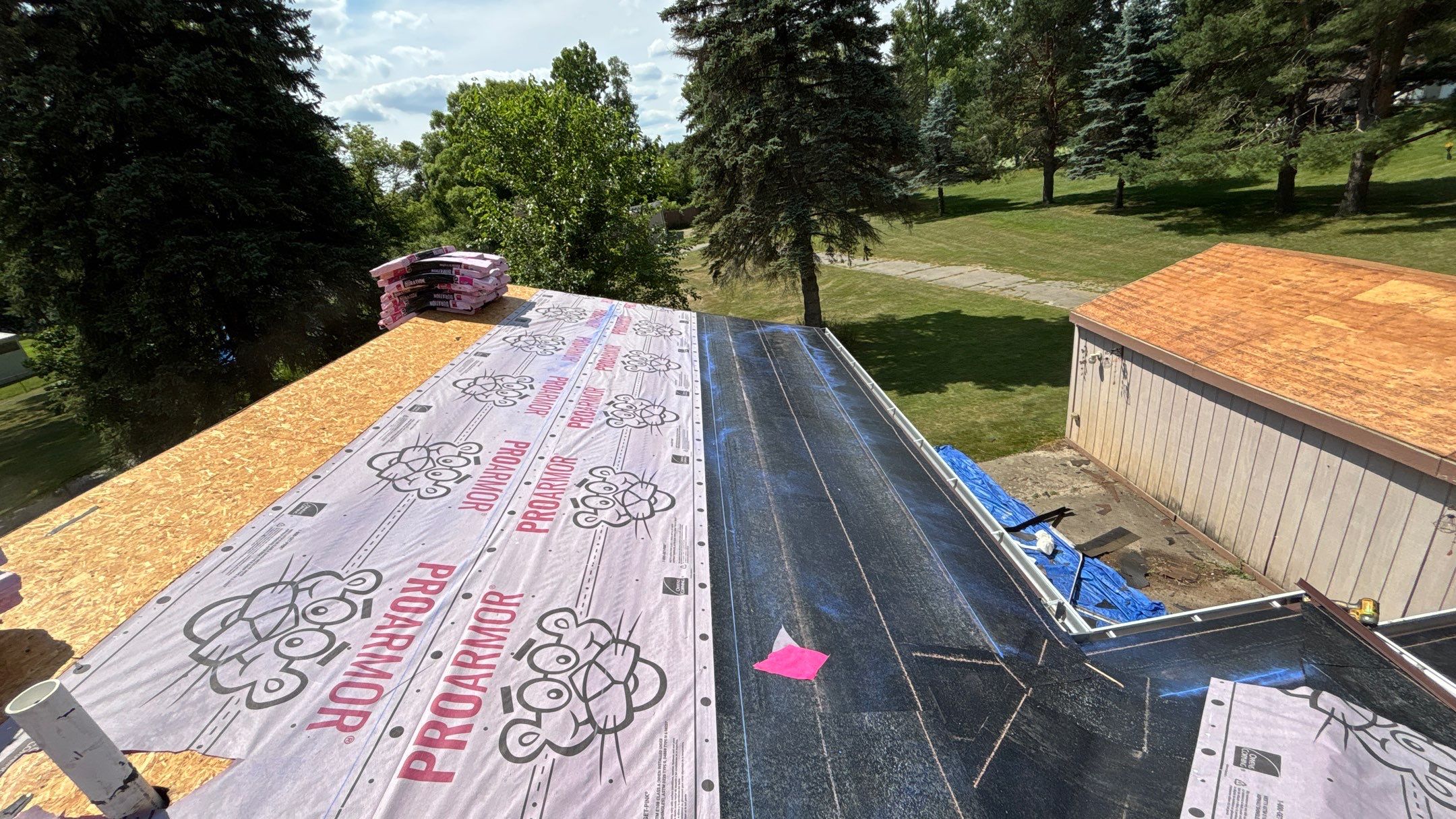 Roof Replacement using Owens Corning Tru Definitions by 180 Contractors