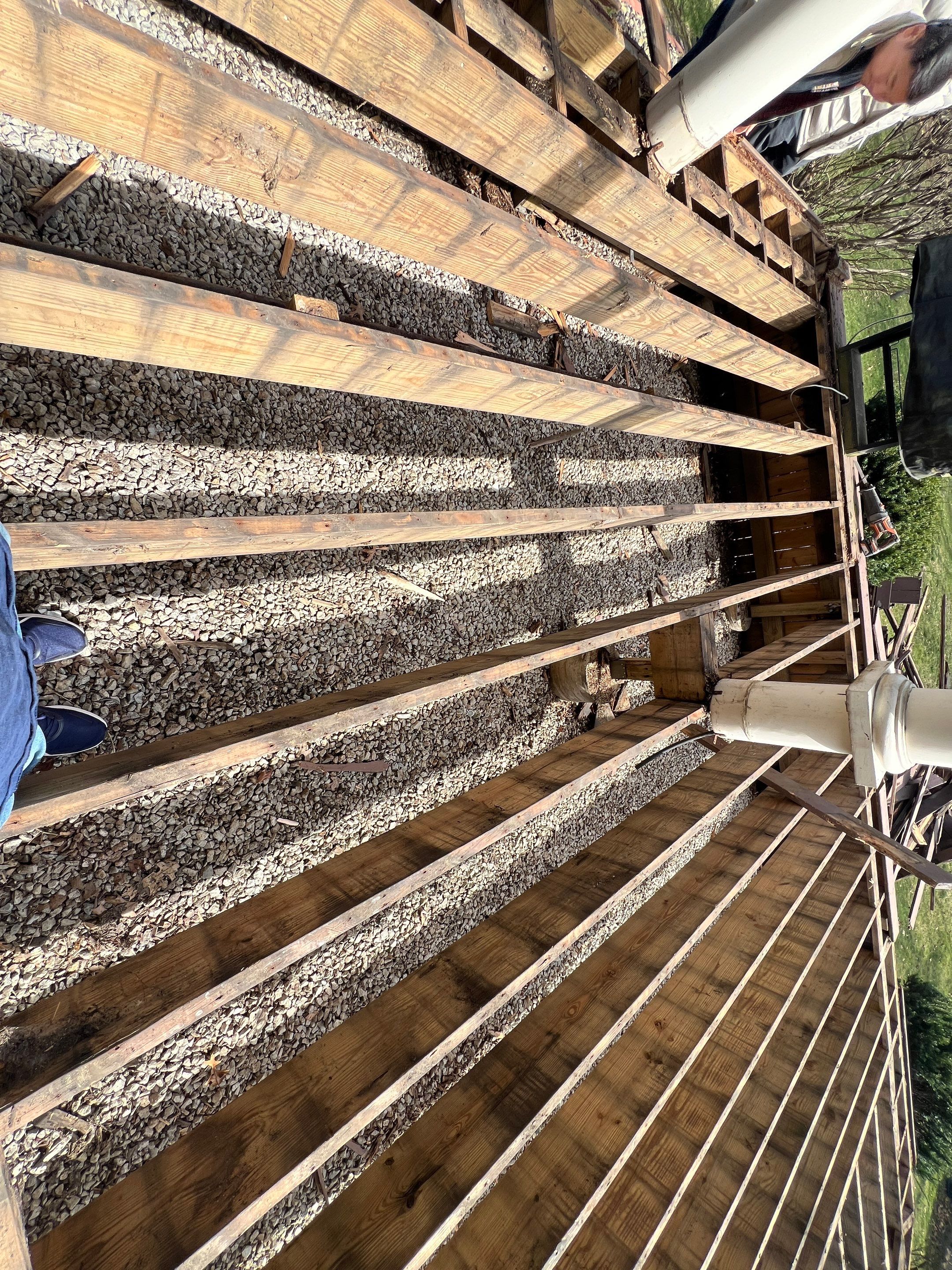 Deck Installation using Trex by INQUSE GENERAL CONTRACTOR