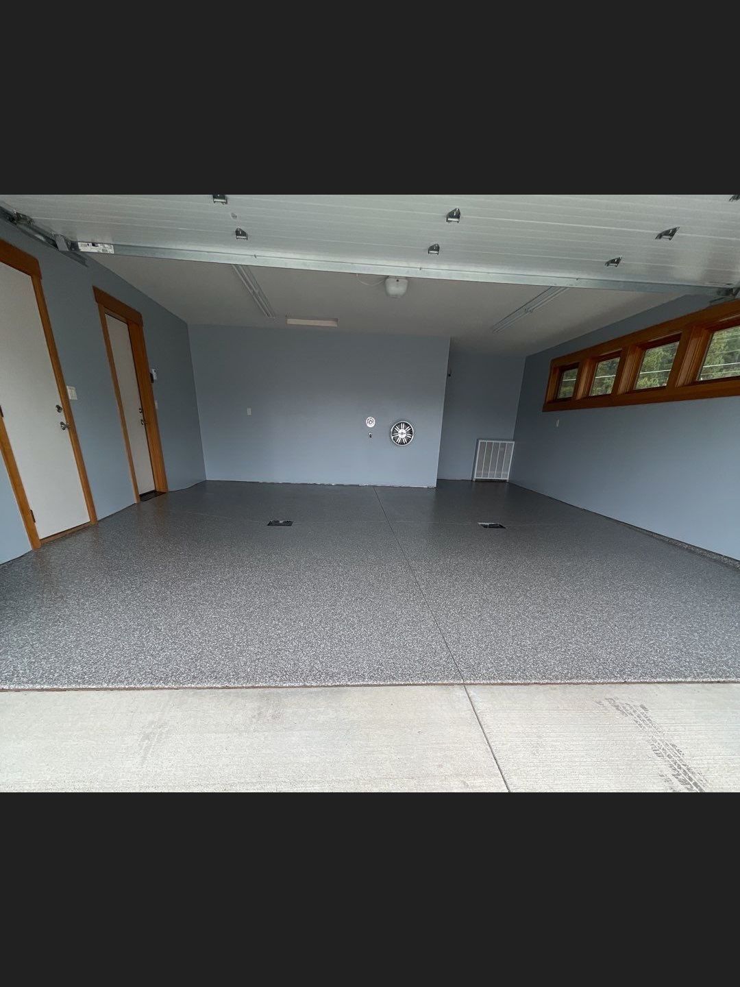 Garage Transformation using Silver Creek and the Penntek Evolution System by Croc Coatings, LLC
