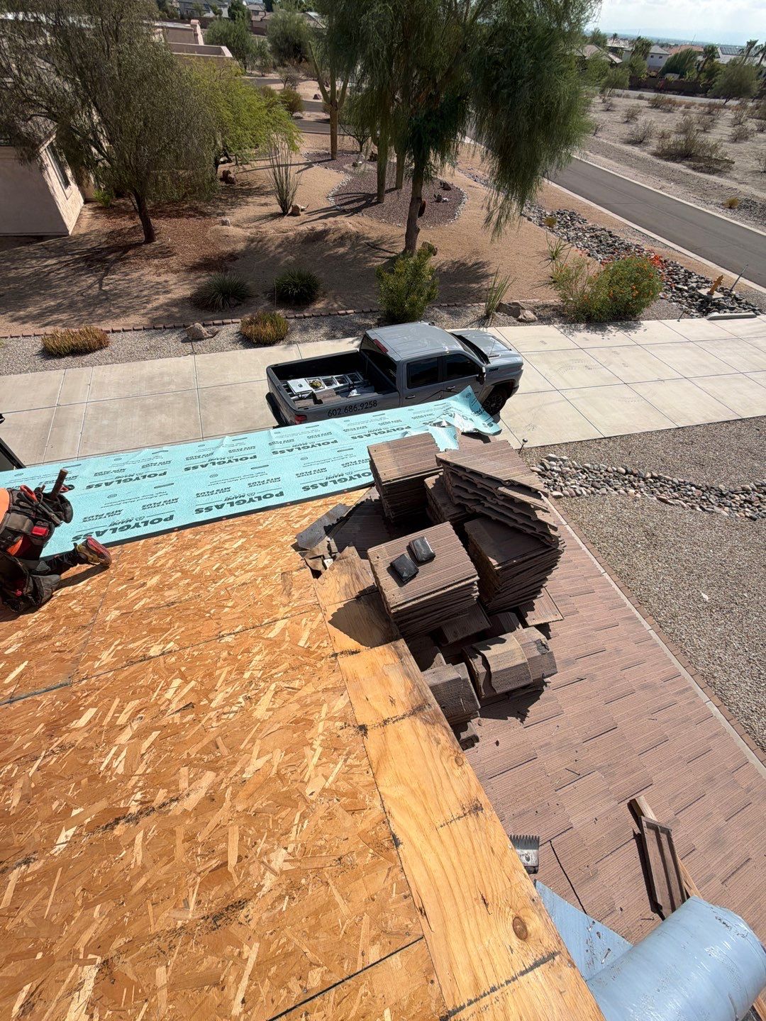 Project in Buckeye, AZ by Saint Roofing