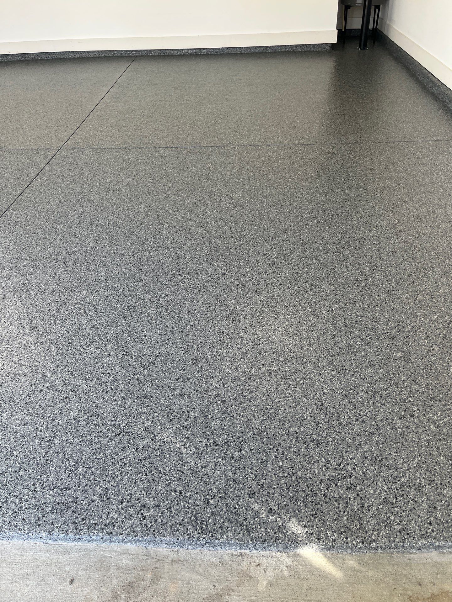 Garage Floor Coating using Nightfall by My Garage Floor Guys