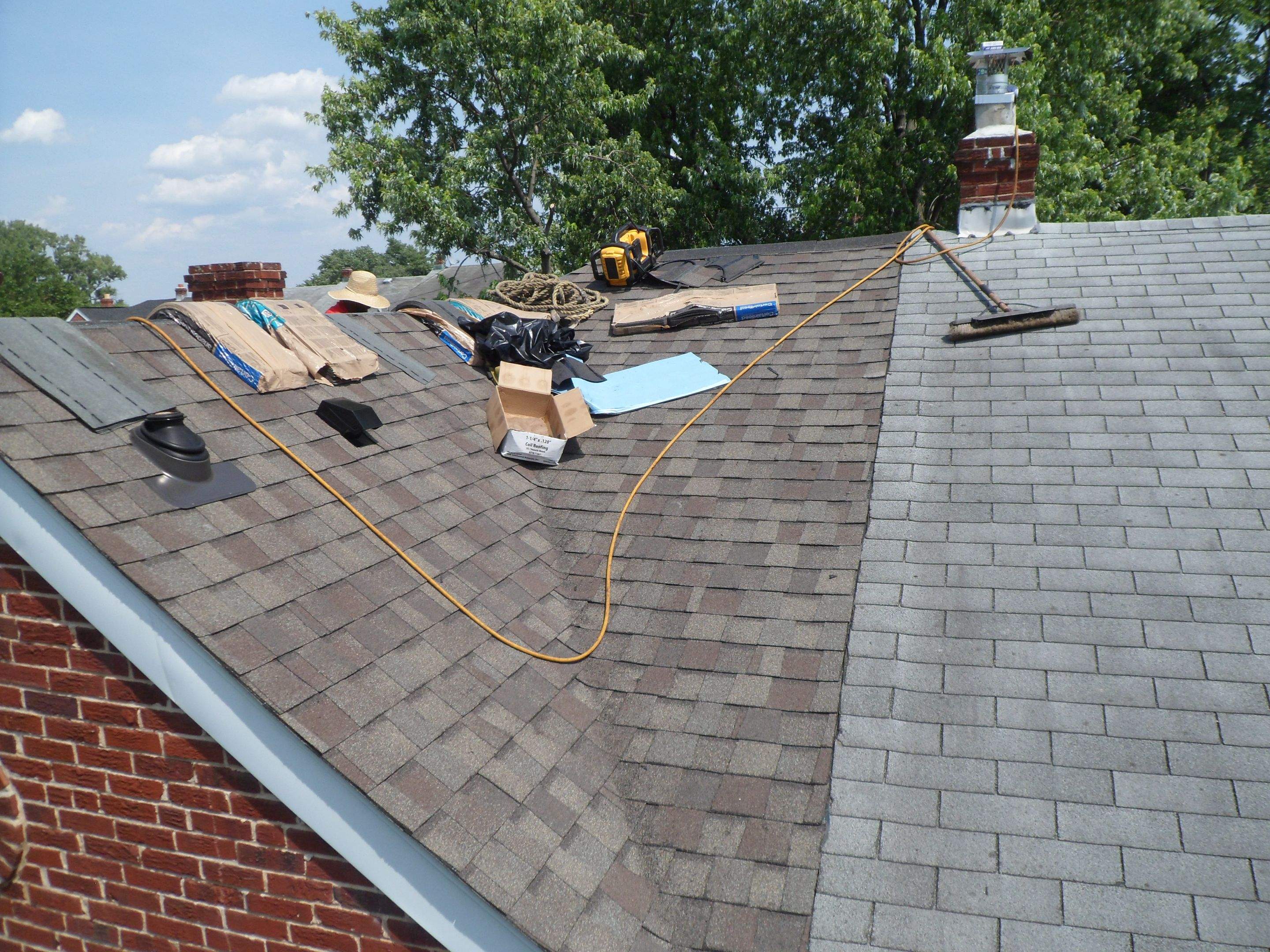 Residential Roofing Installation using Landmark Pro  by Alpha Design Services