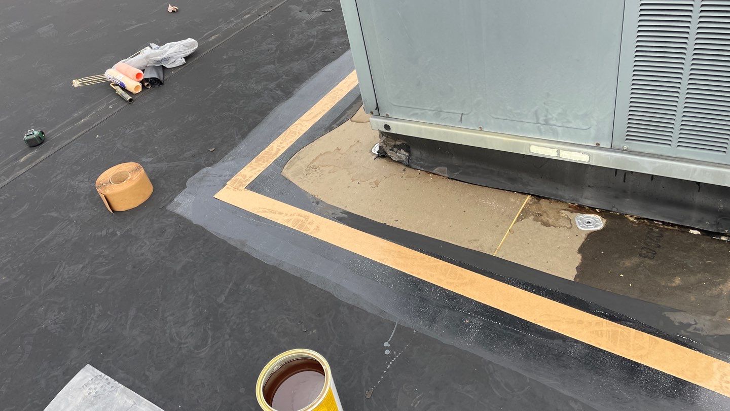 Commercial Roofing Repair using EPDM Roofing by Secure Construction Company Inc