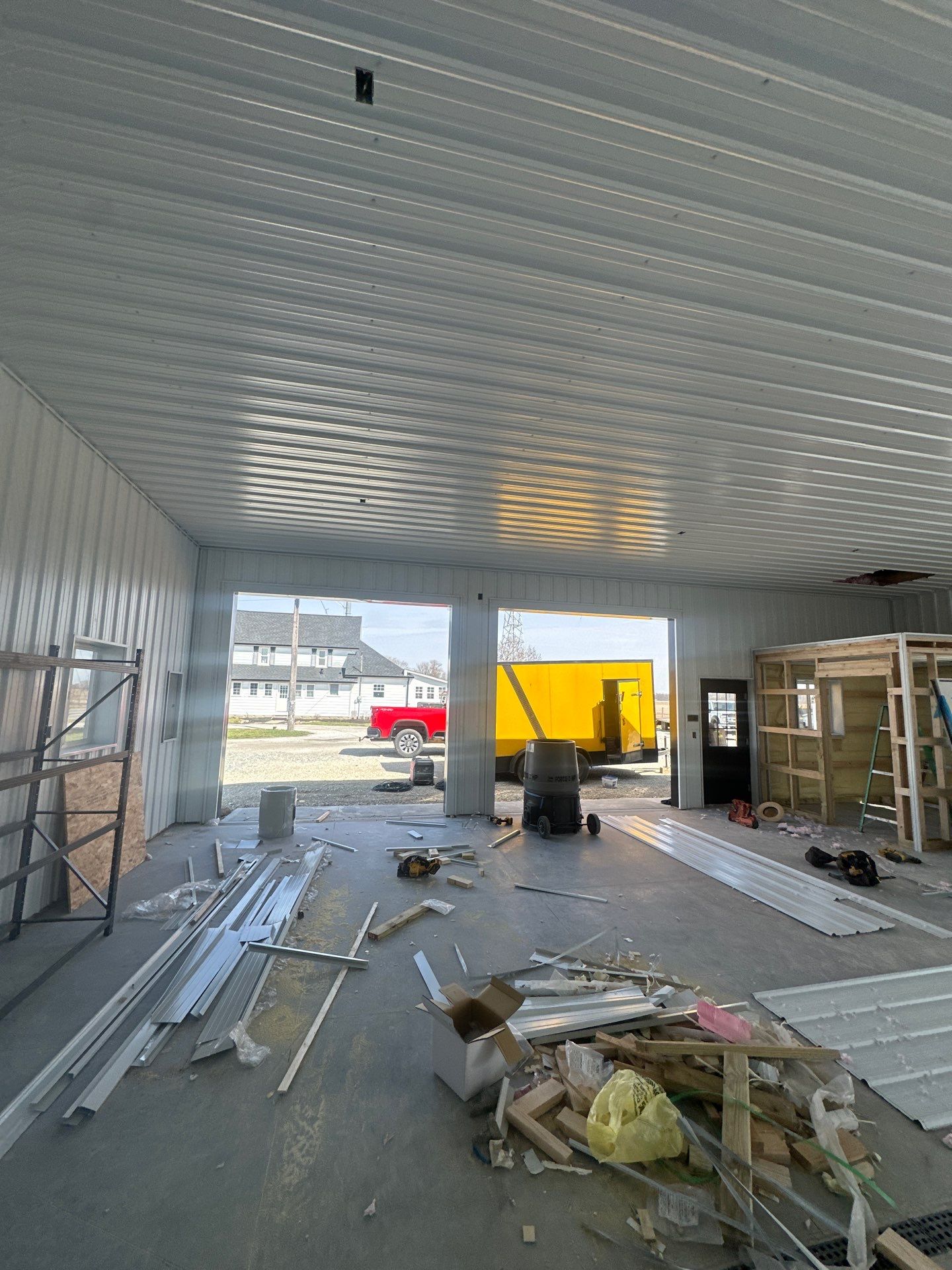 40'x40'x12' Garage by The Barn Builders 