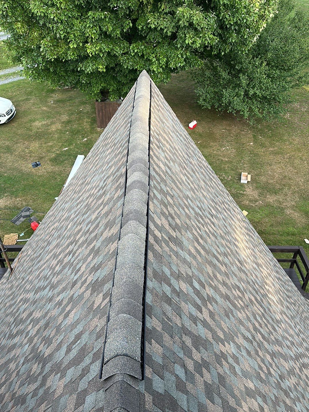 Residential Roofing Installation using GAF Timberline HDZ by Rainstoppers Roofing
