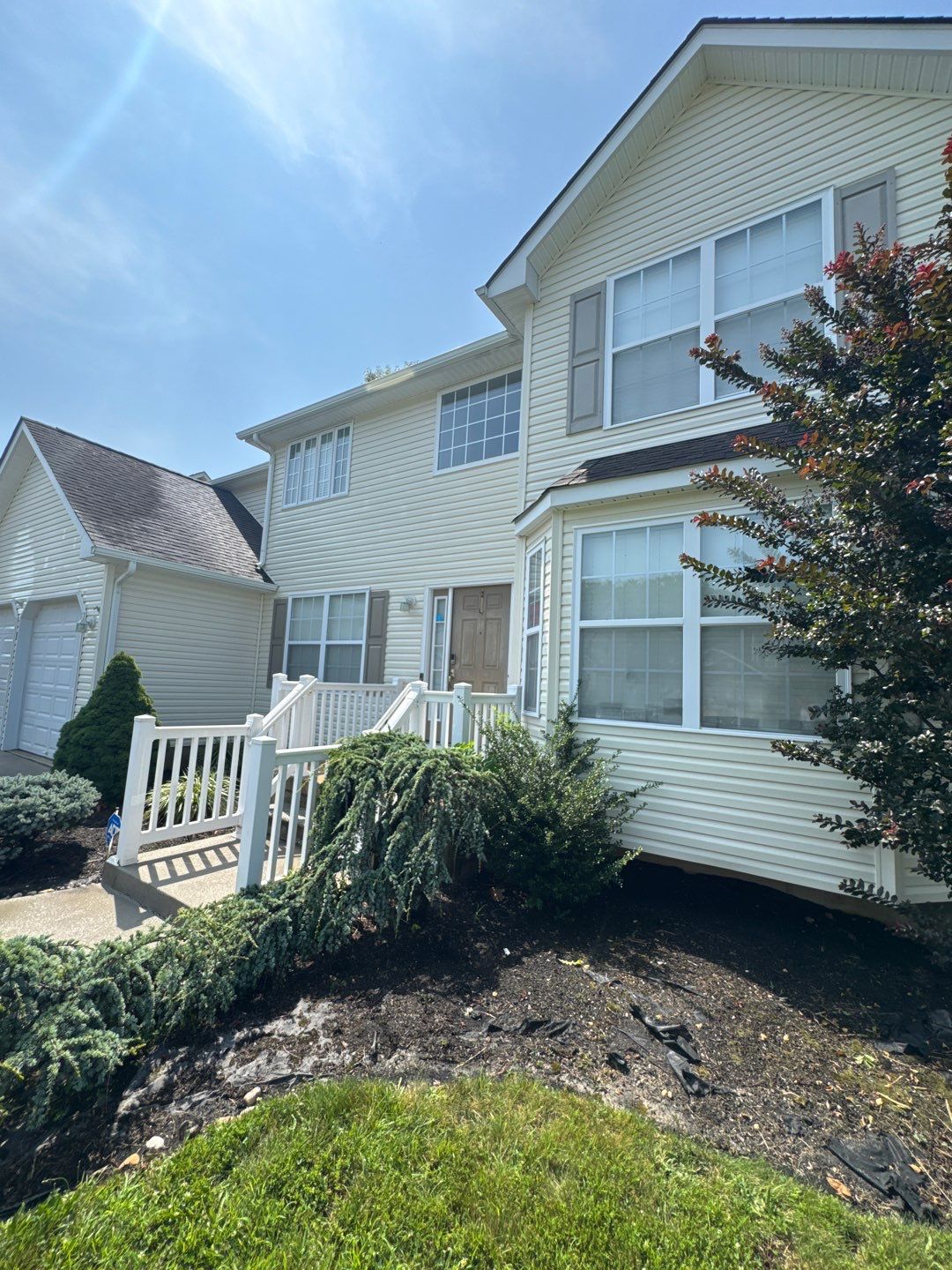 Residential Cleaning using House SoftWash by SJ Exterior