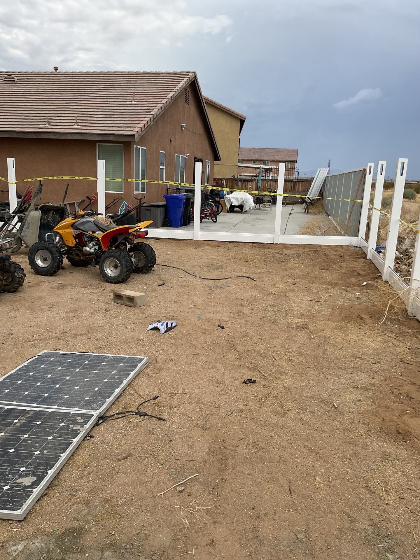 Fence Installation using Vinyl by Fence Guys Inc.
