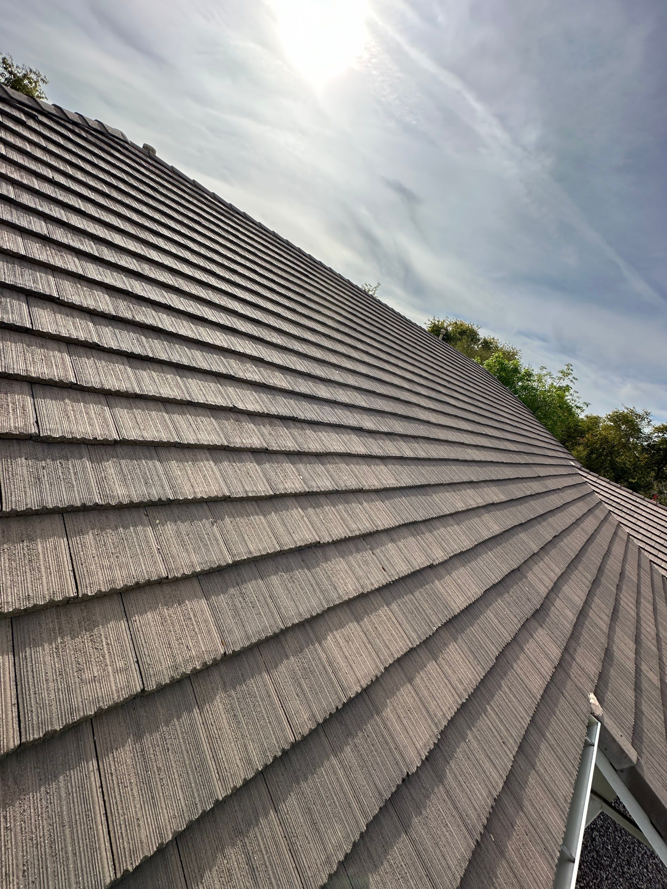 Sandstone Concrete Tile by Reimagine Roofing