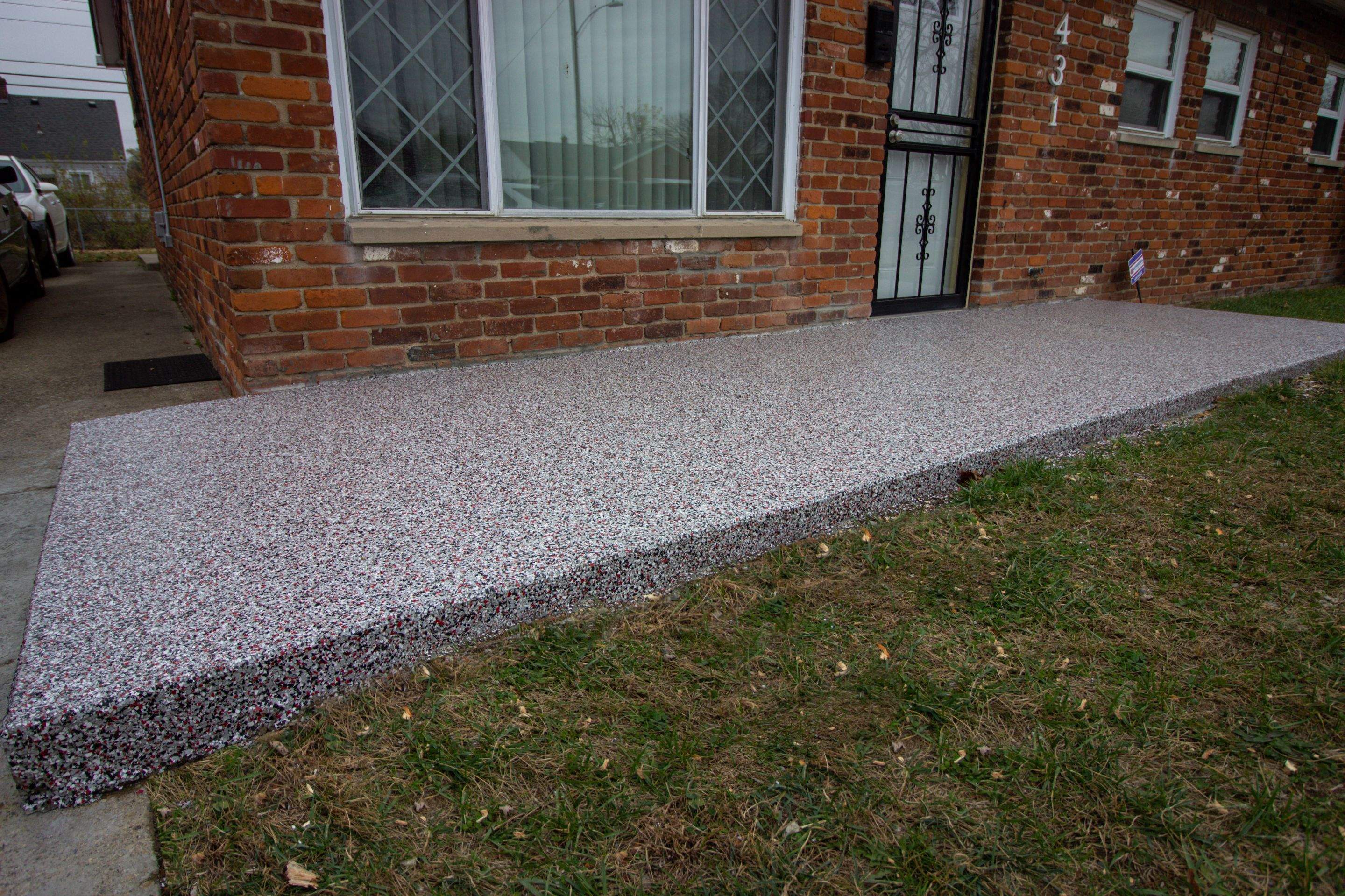 Patio Installation using Buckeye by Your1DayFloor.com