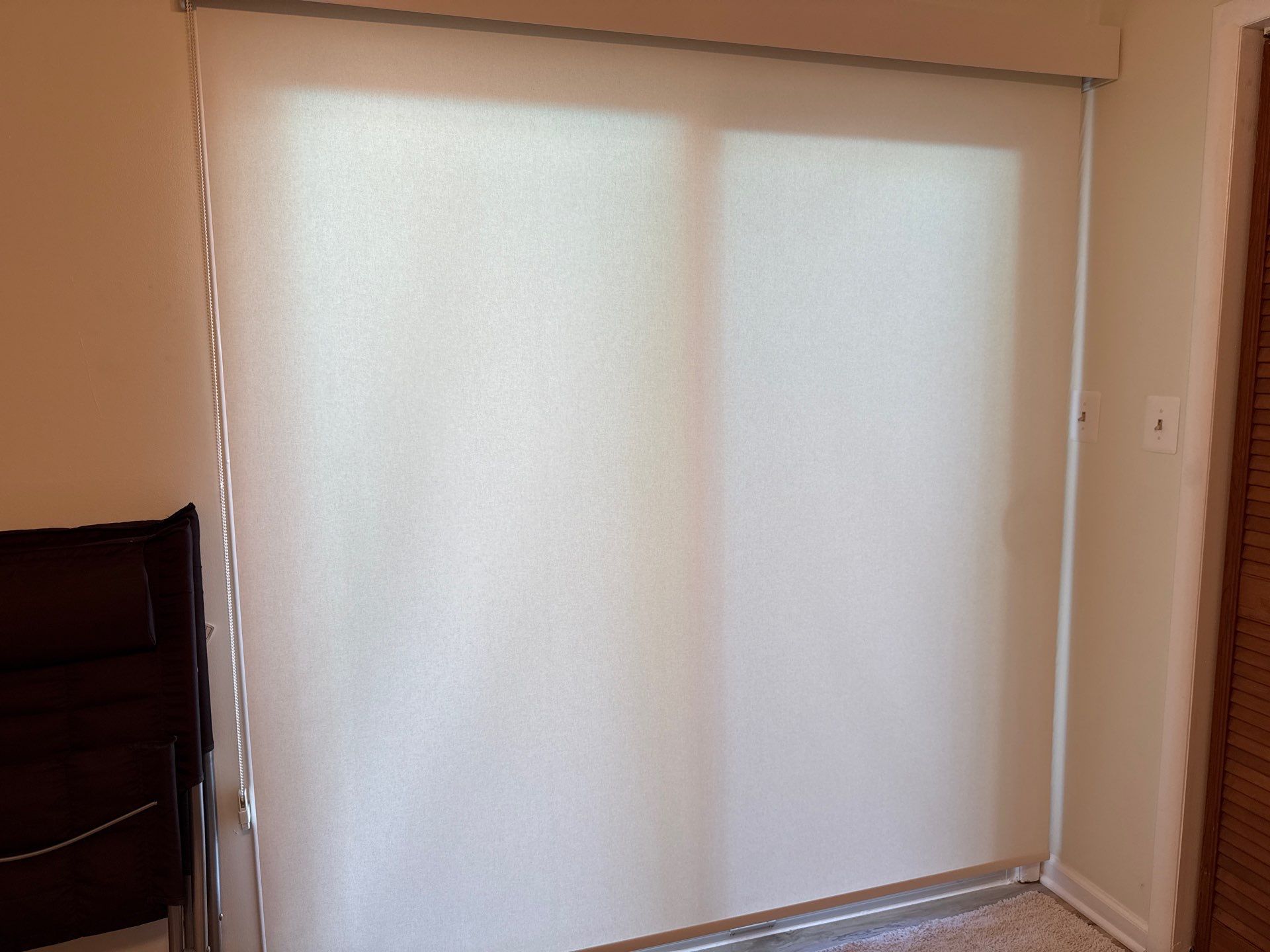 Roller Shade Project in North Beach, MD by Southern Maryland Custom Blinds