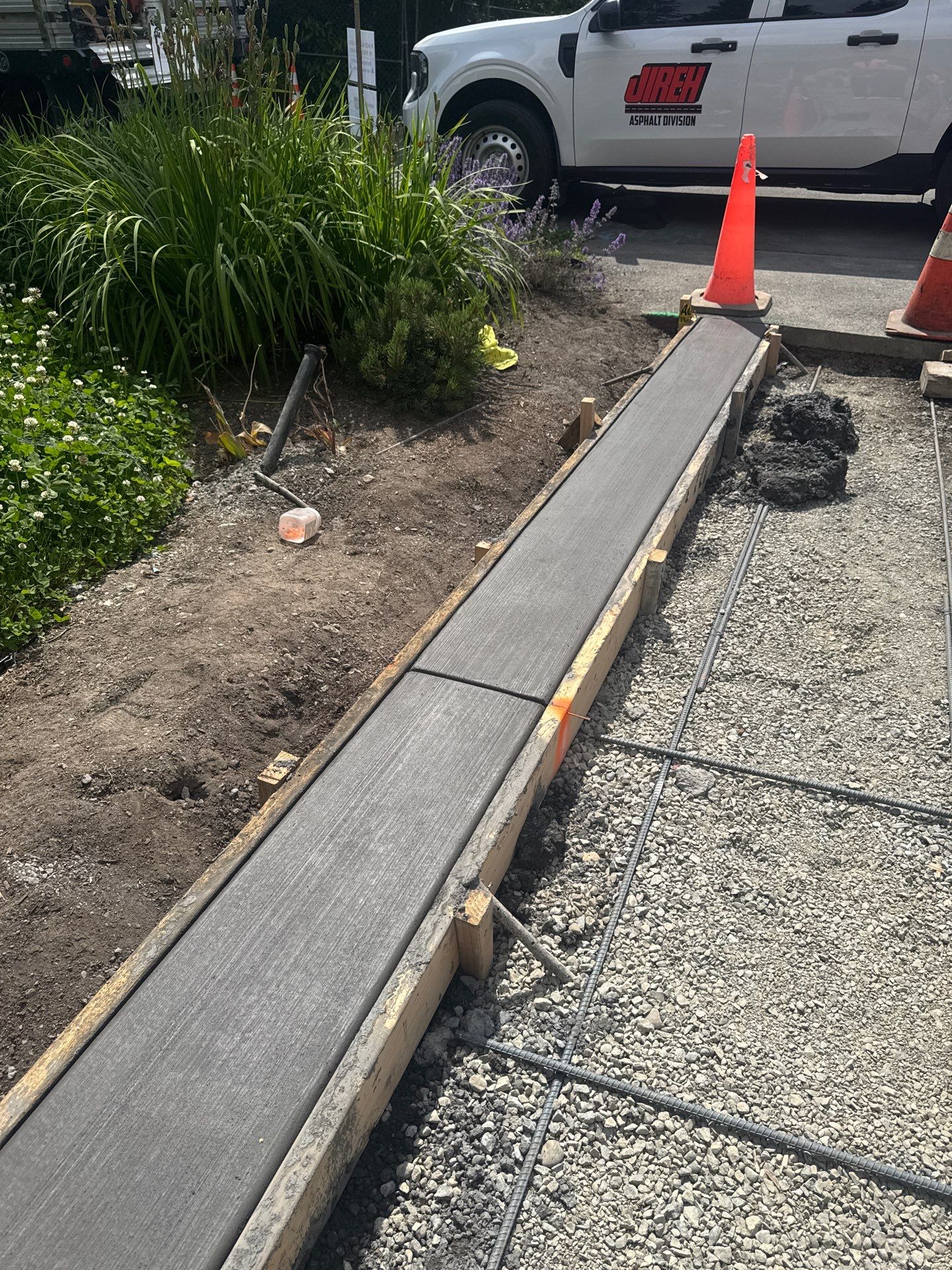 Concrete Driveway Makeover | Edmonds  by Jireh Asphalt & Concrete Inc 