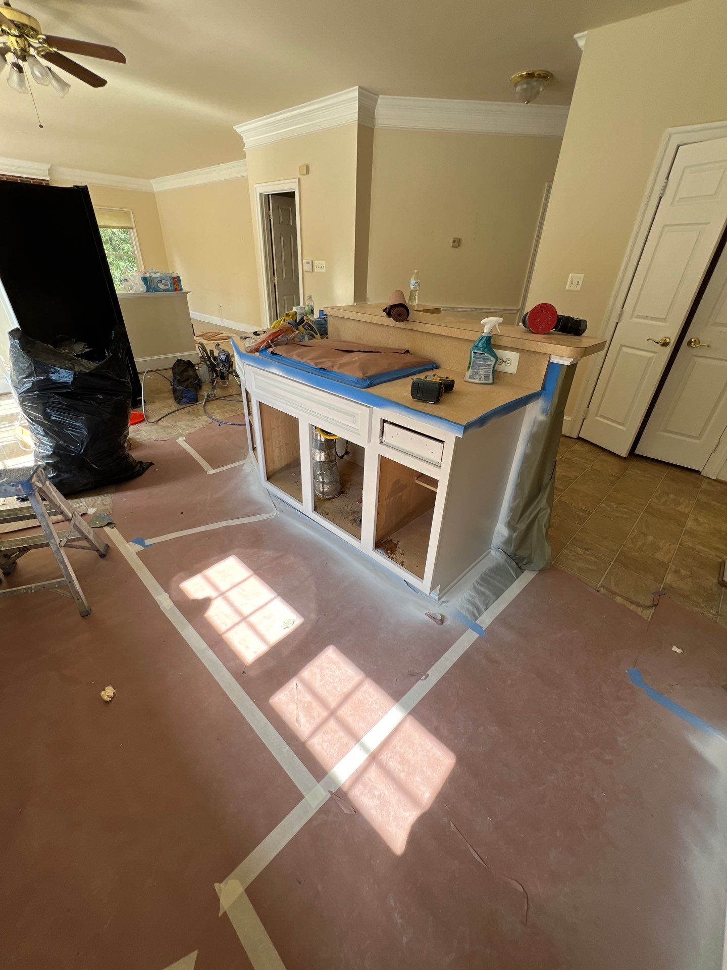 Cabinet & Countertop Refinishing in Bristow VA by Greenspring Construction Services