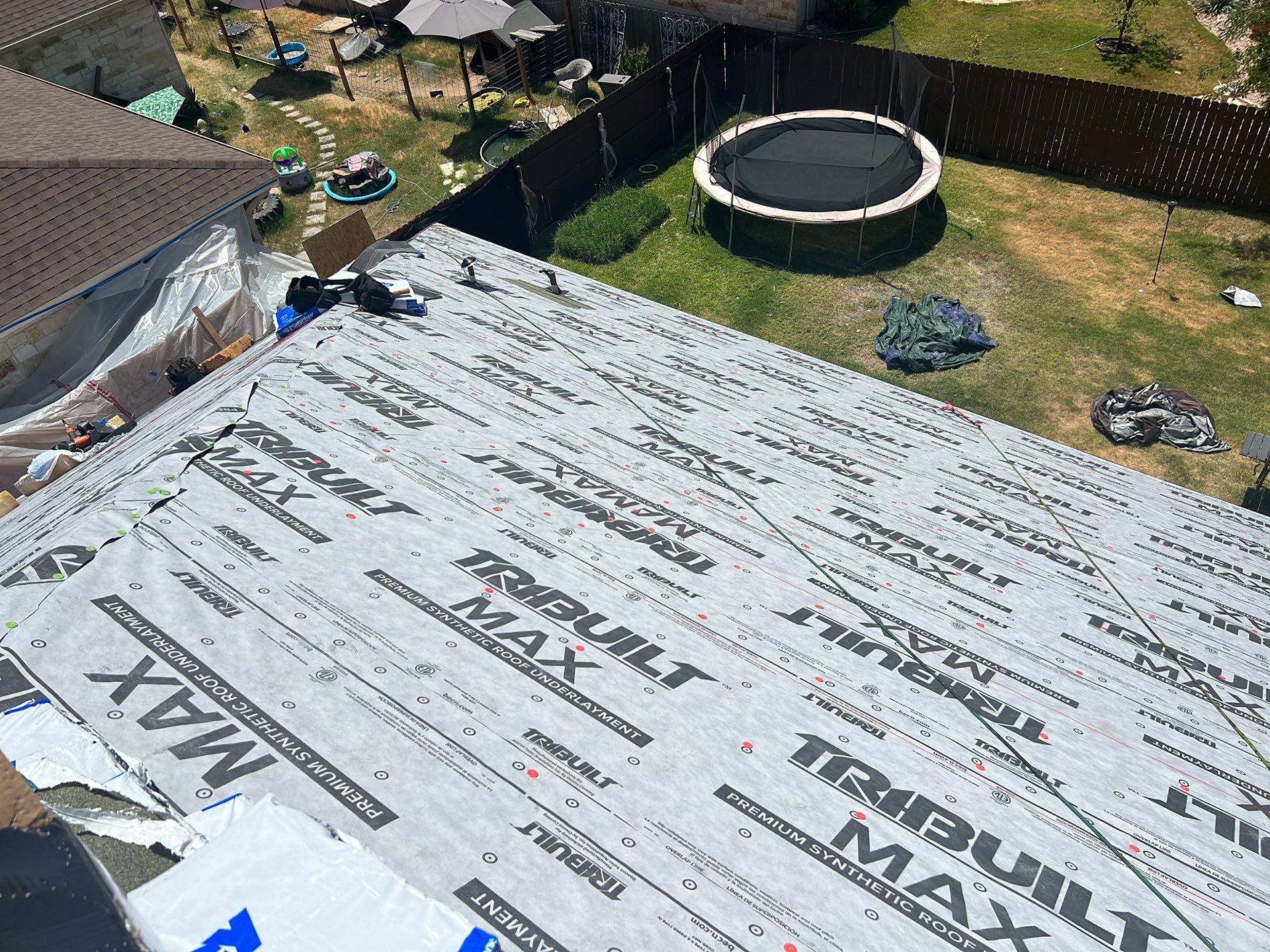 Fredericksburg Residential Roof Replacement and Custom Cedar Privacy Fence by Caliber Restoration LLC
