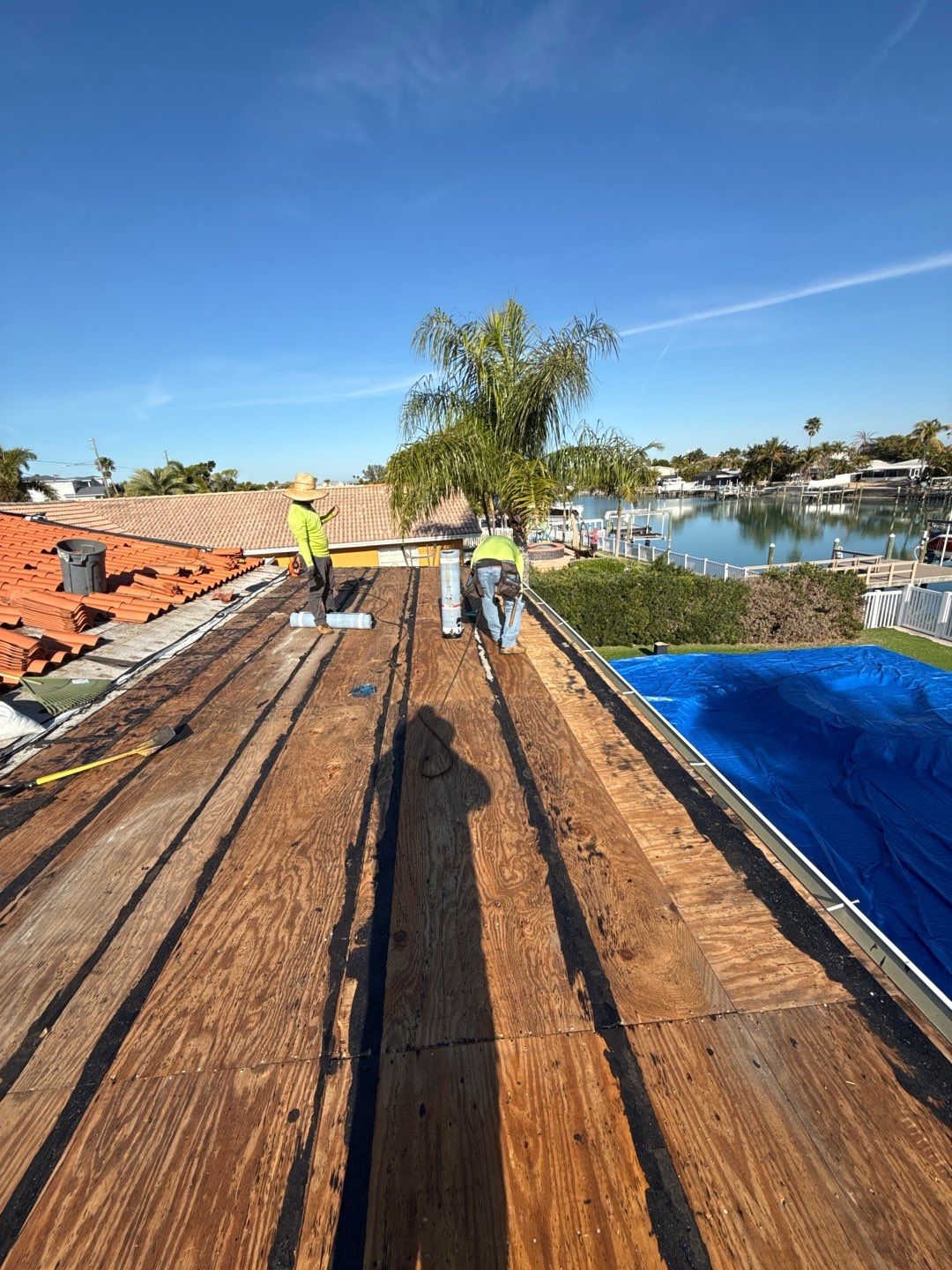 Project in St Pete Beach 33706 by Mitchell Roofing Company LLC 