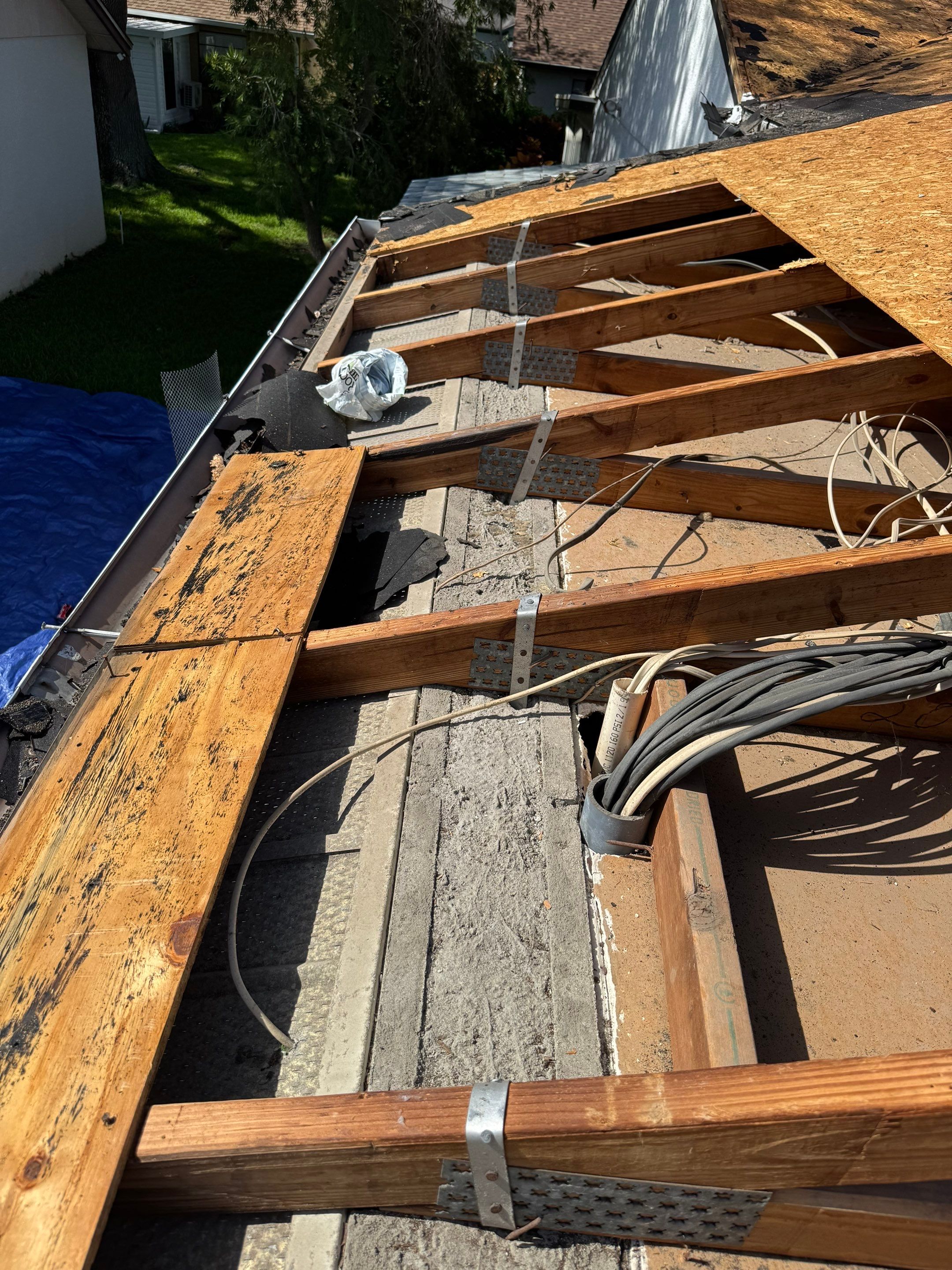Project in Clearwater 33762 by Mitchell Roofing Company LLC 