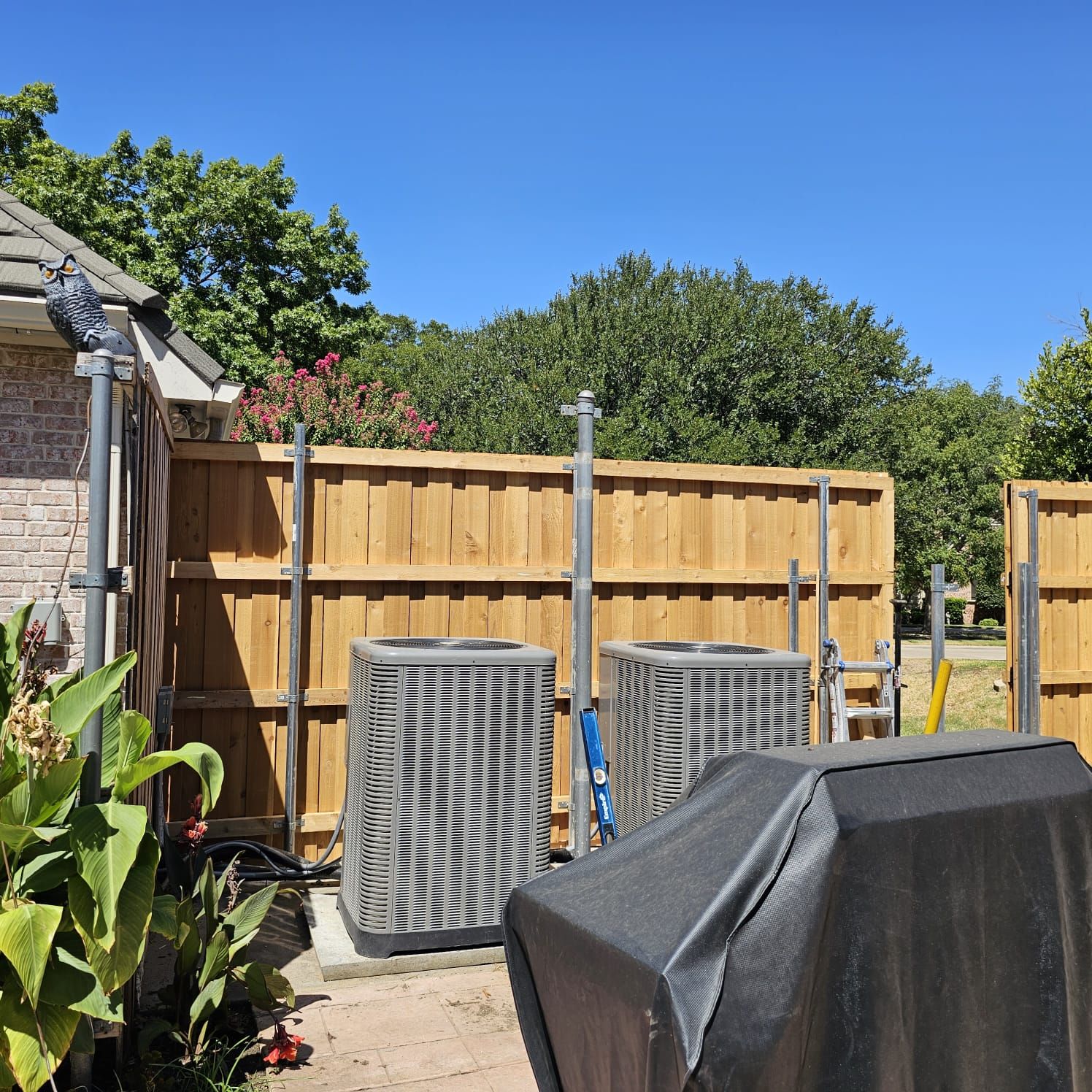 Fence & Concrete Patio by EL-GC LLC 