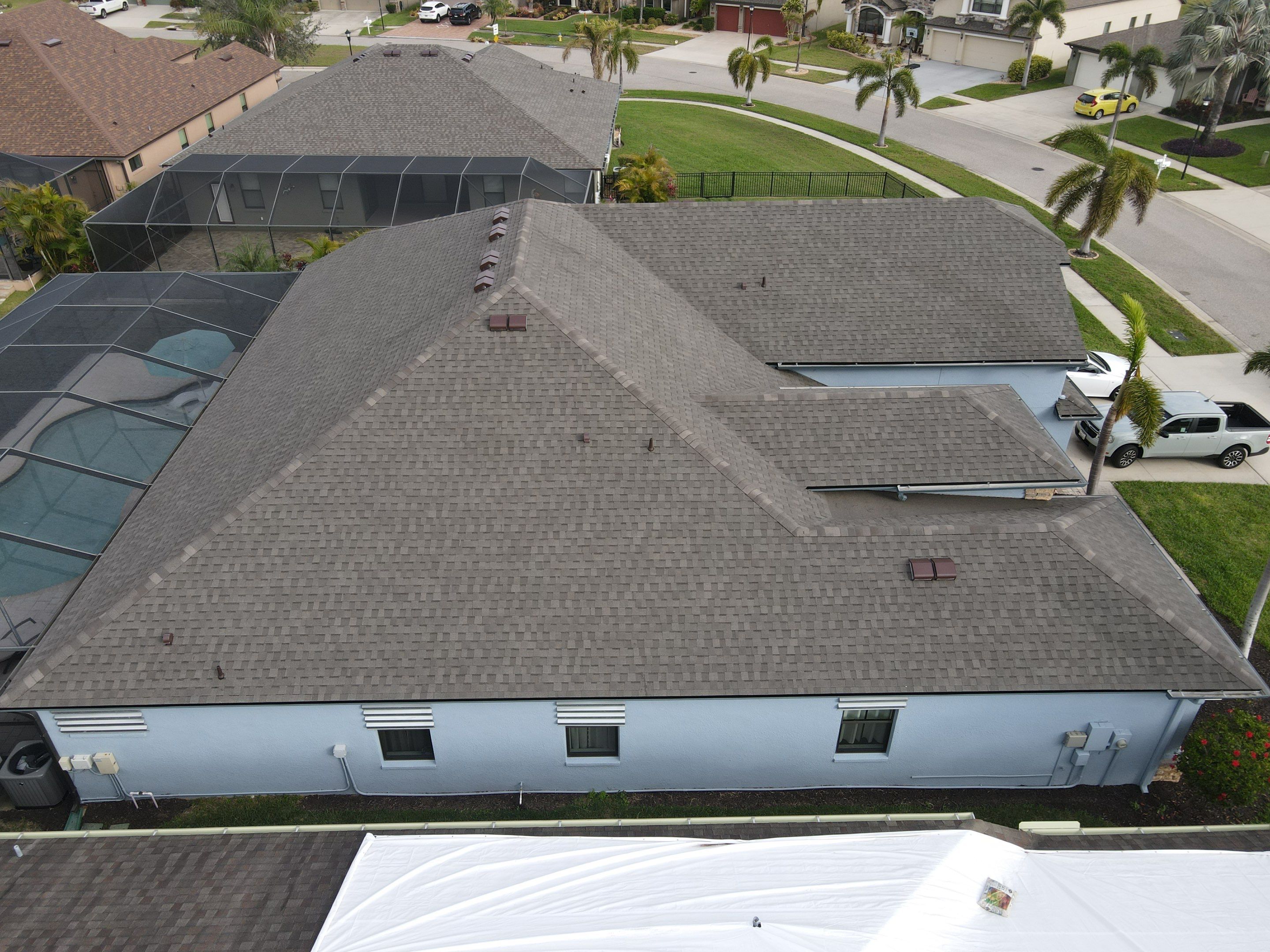 Roof replacement in Apollo Beach, FL. by Steadfast Roofing