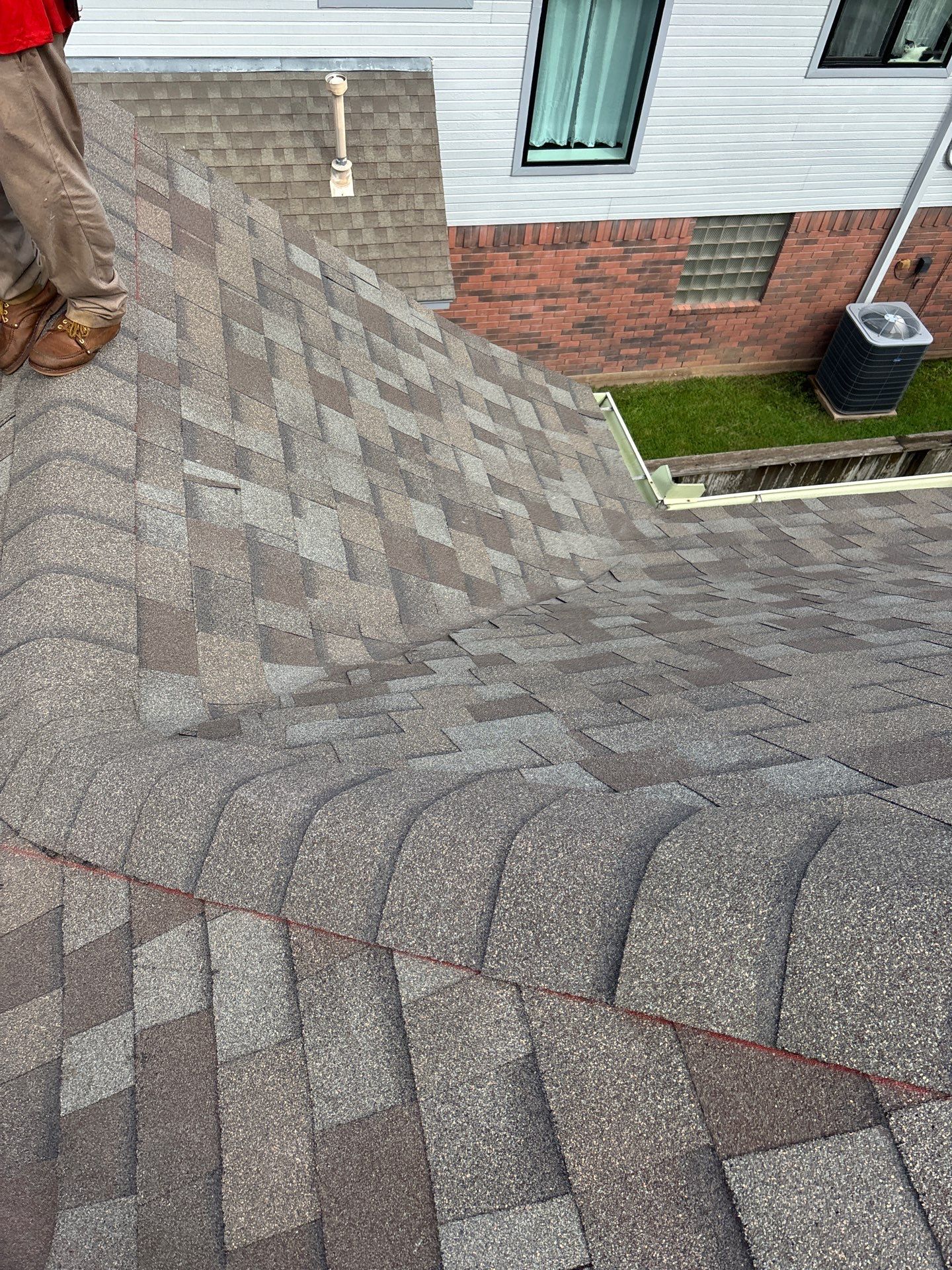 Residential Roofing Installation using Owen's Corning Duration (Lifetime) Shingles by Roof Repair Company