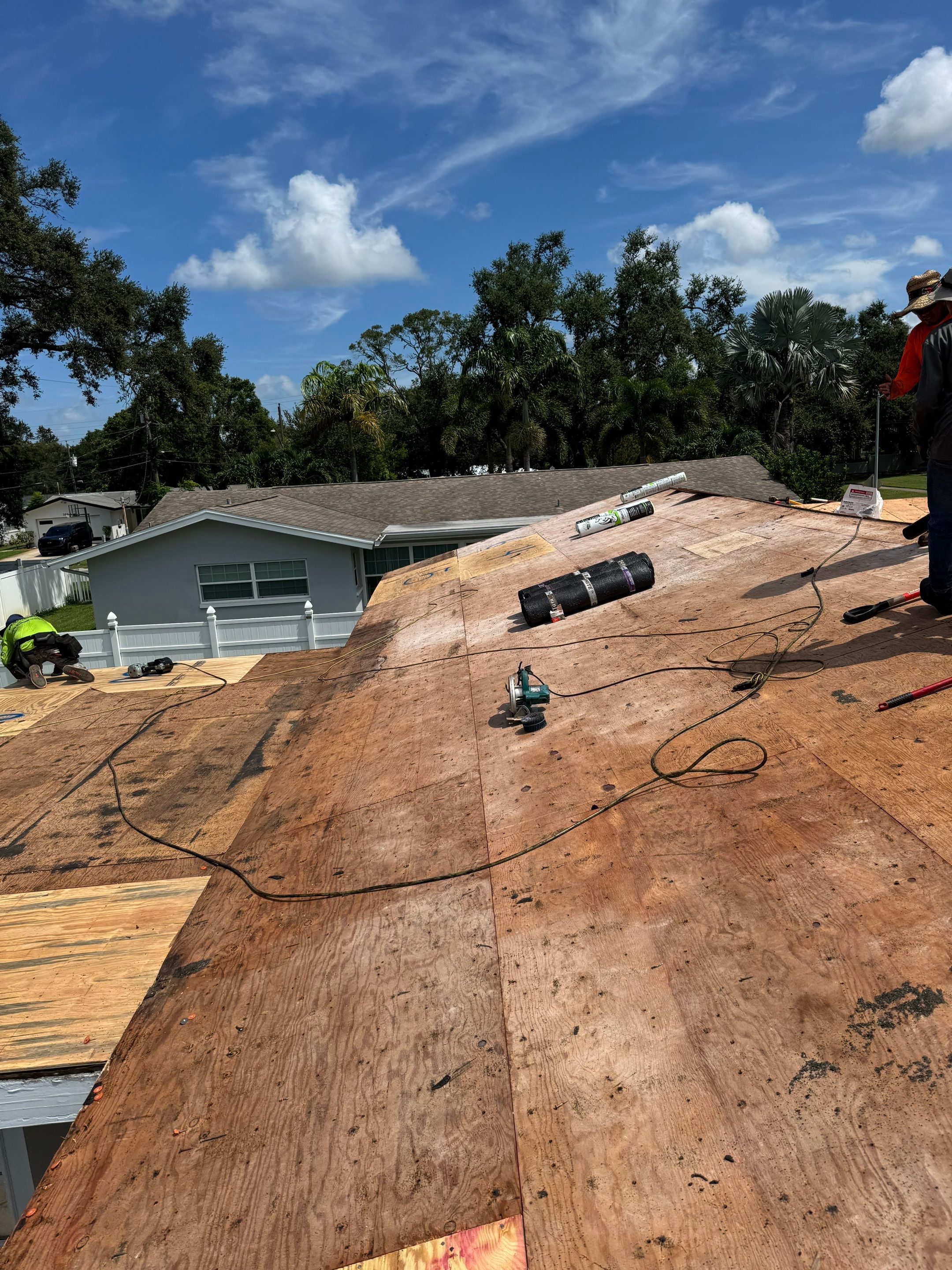 Project in Clearwater 33755 by Mitchell Roofing Company LLC 