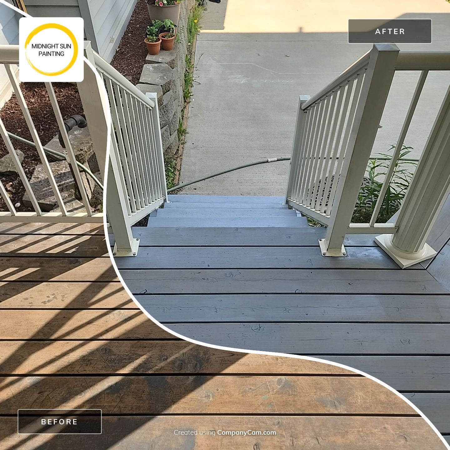 Deck Staining by Midnight Sun Painting