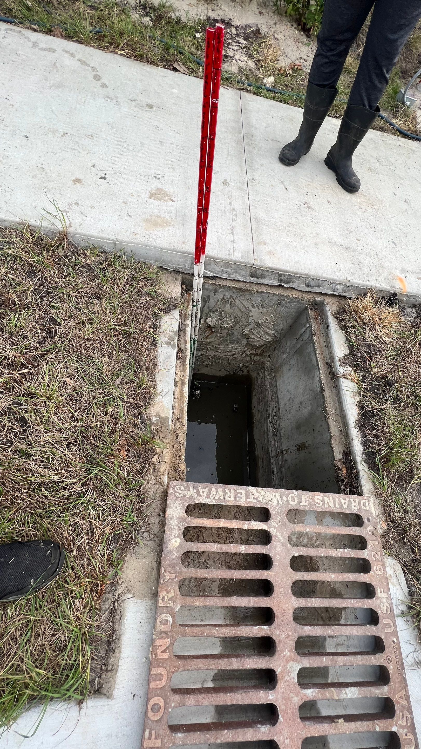 New Construction Storm Drain System Cleaning by APS Power & Water