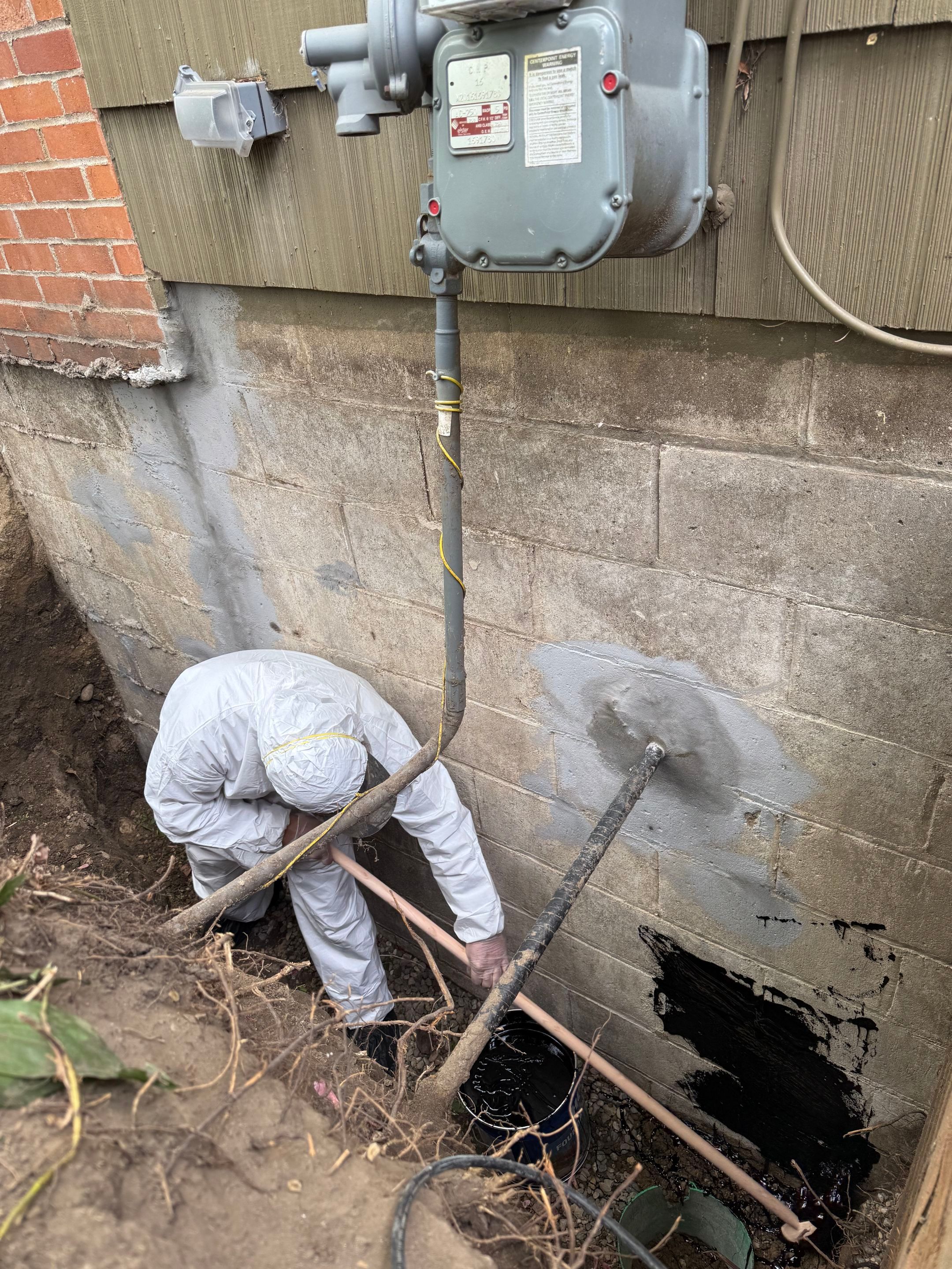 exterior by Waterproofing Northeast