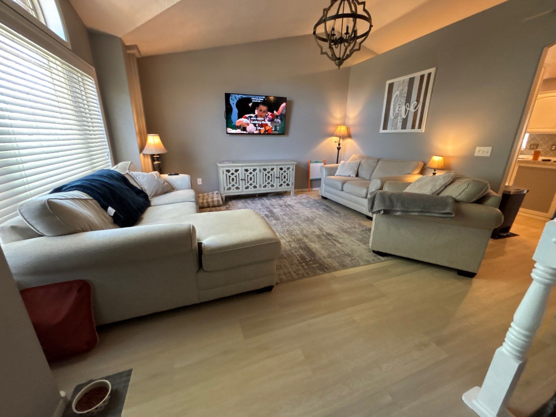 Sioux Falls Interior Painting and Luxury Vinyl Plank Flooring Installation by Select Painting, Coatings & Garage Cabinets