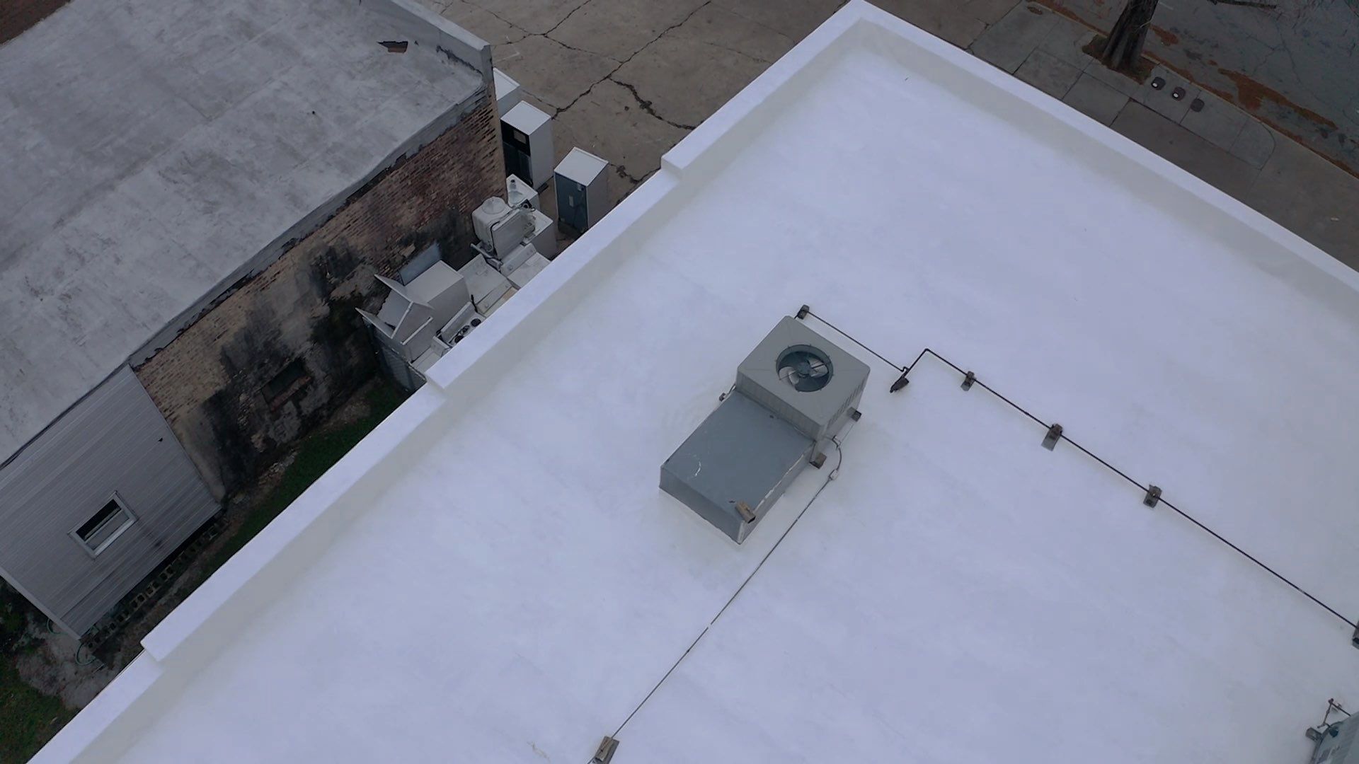 Commercial Roof Restored by Just In Time Roofing and Restoration