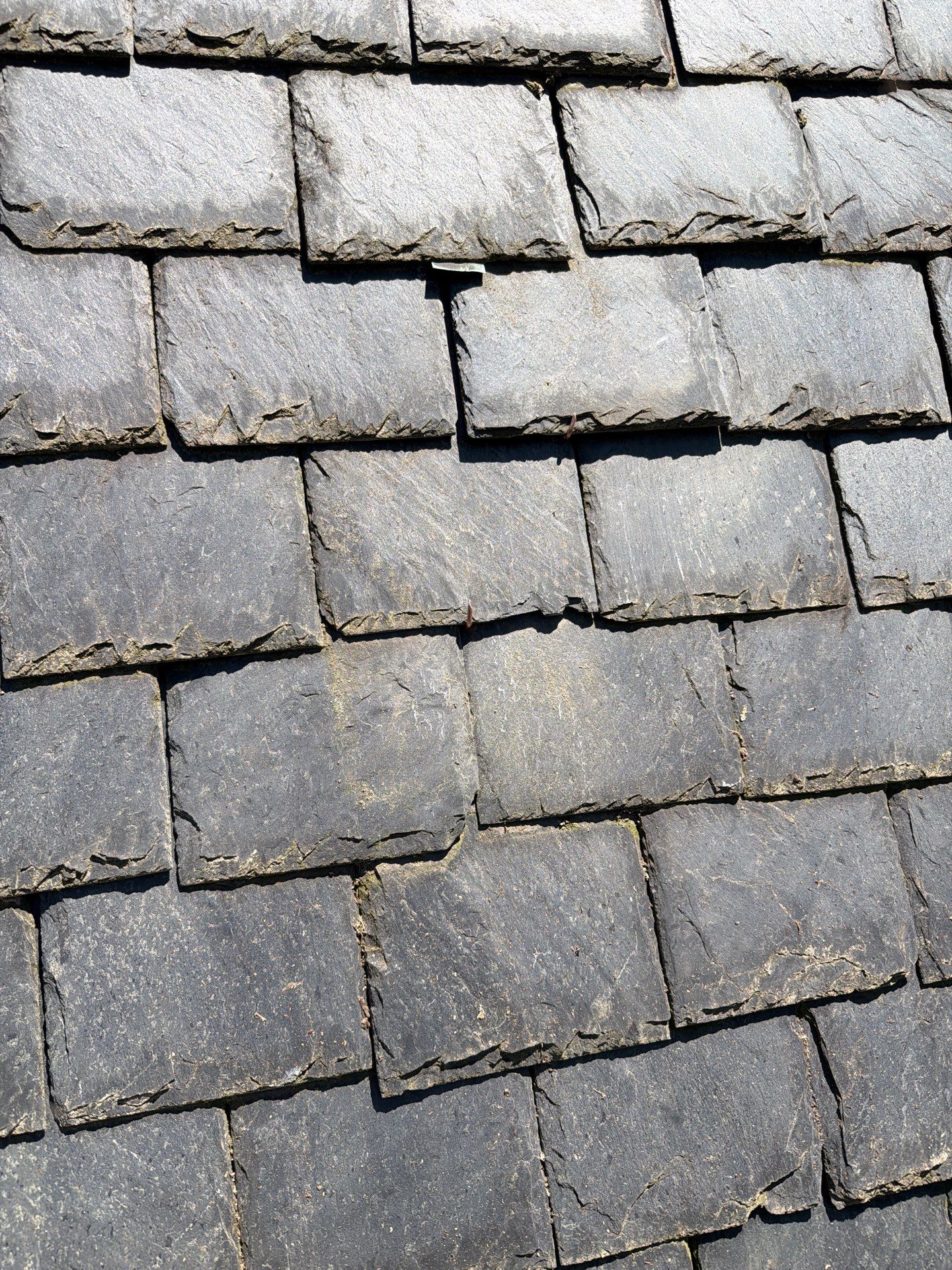 Historical Slate Roof Repair and Chimney Flashing Restoration in West Point by Cade Construction