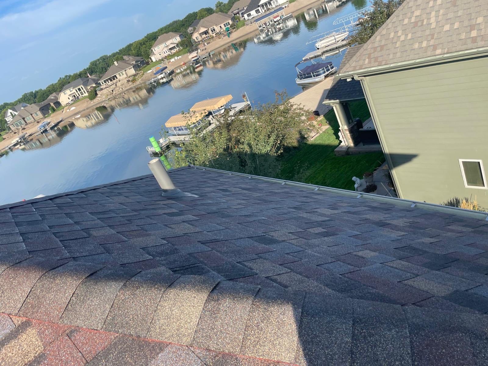 Residential Roofing Installation using Owens Corning Duration Summer Harvest by Lightning Exteriors