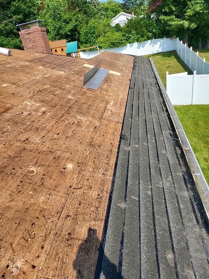 Residential Roofing Installation using Owens Corning Duration Onyx Black by A Plus Exterior