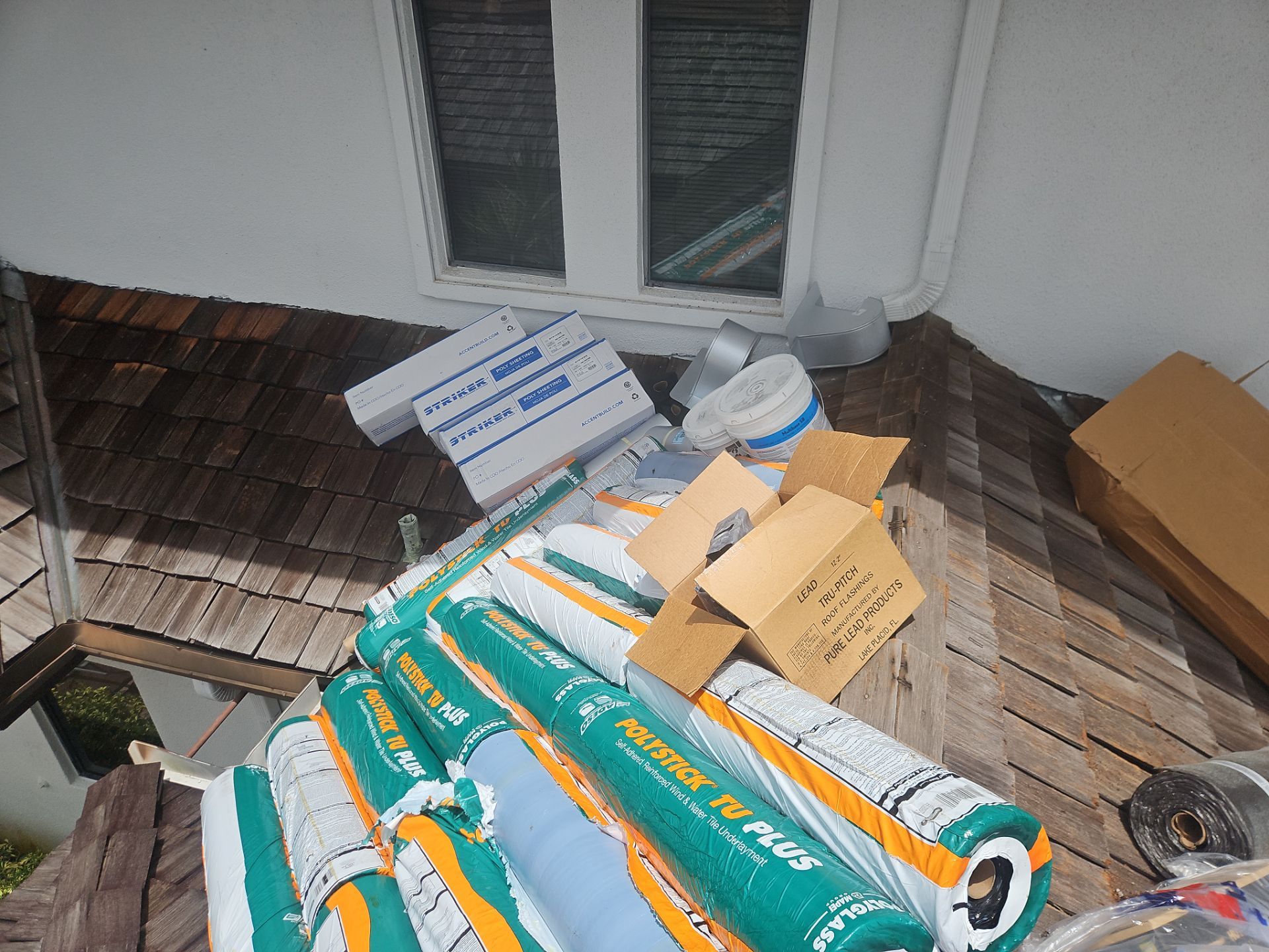 Residential Roofing Installation using Westlake Roofing Tile by BLUES BROTHERS ROOFING