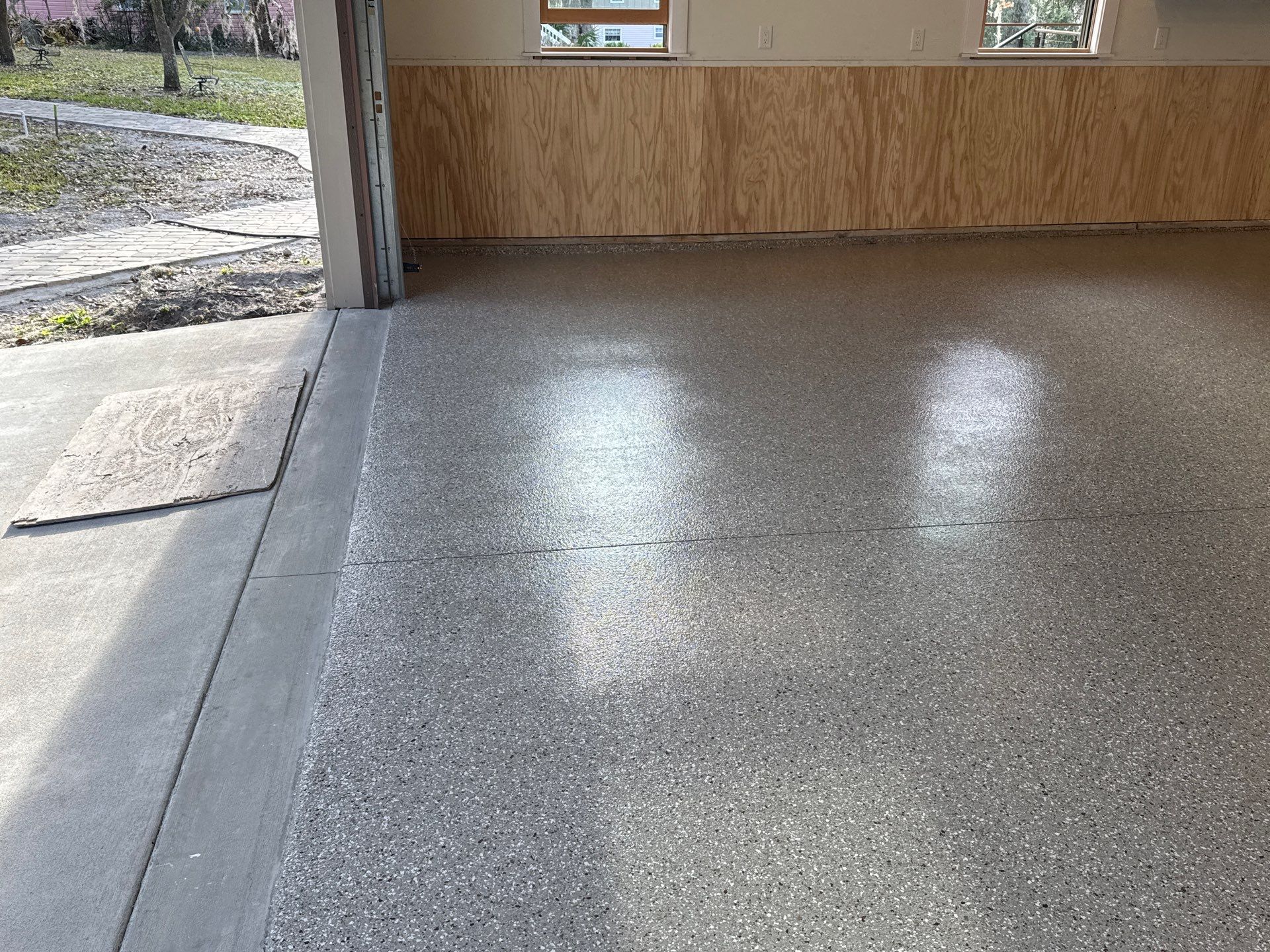 Garage in Pebble Beach by Cross Creek Concrete Coatings