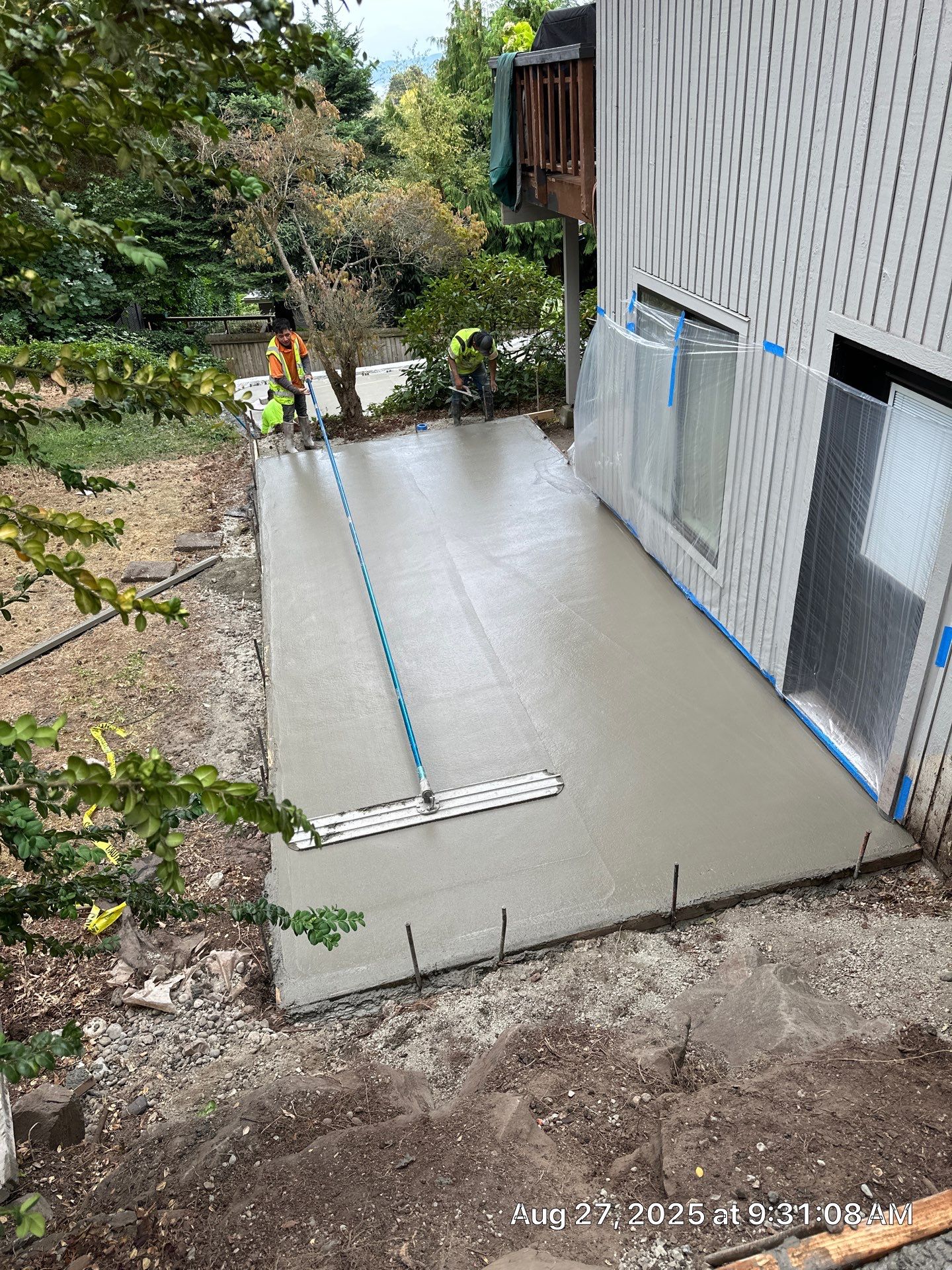 Backyard Concrete Patch Repair | Seattle  by Jireh Asphalt & Concrete Inc 