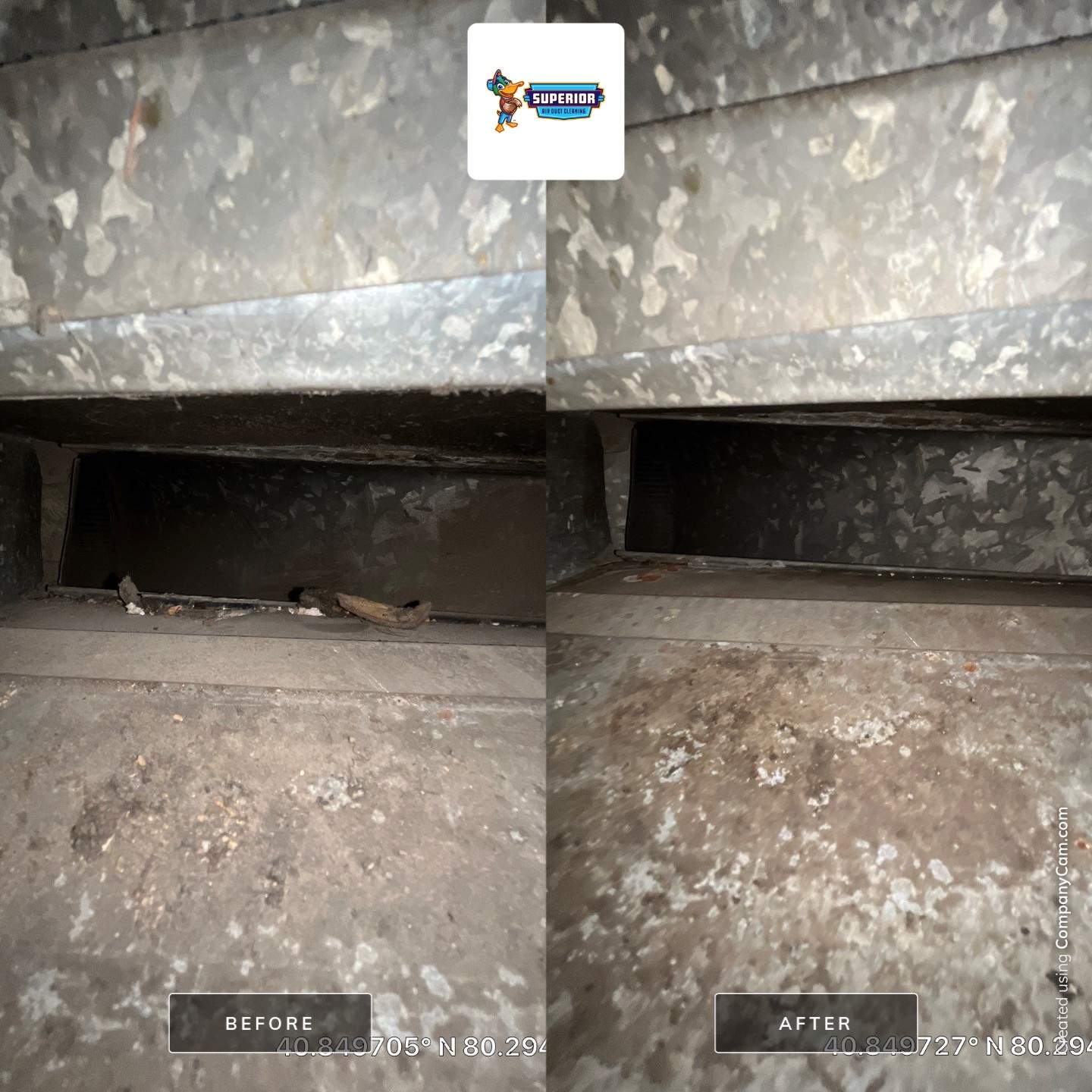 Air Duct Cleaning With a Vacuum Truck in Ellwood City, PA by Superior Air Duct Cleaning