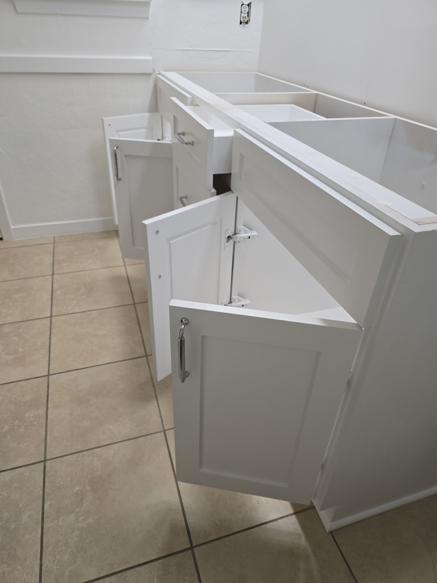 Reconstruction of bathroom after mold remediation by SLM General Contractors & Roofing