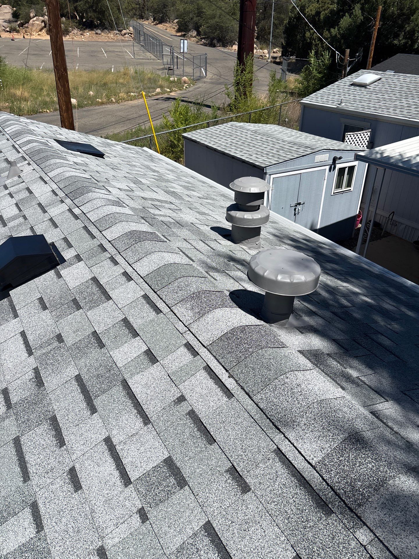 Residential Roof Replacement with Architectural Shingles in Prescott by Badger Roofing
