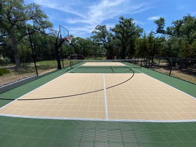 Custom Gamecourt Outside of Austin