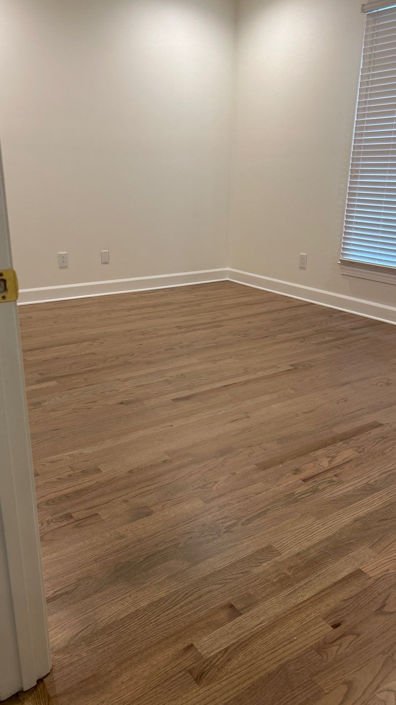 Harwood installation and refinish throughout by Footprints Floors of Nashville