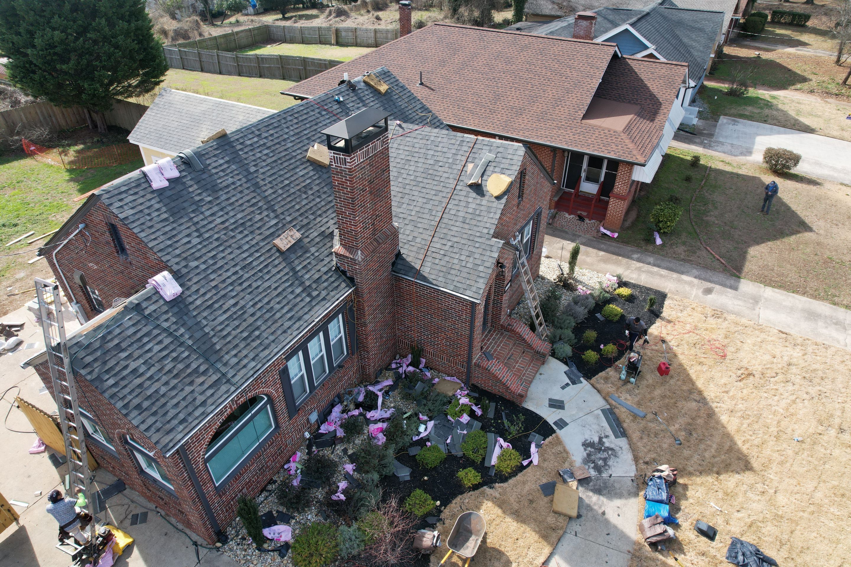 Residential Roofing Installation using Owens Corning by Inspector Roofing and Restoration