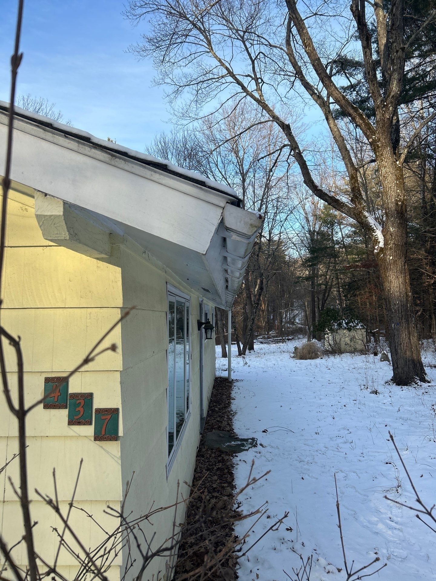 Gutter Installation Project in Stow by Mighty Dog Roofing of Greater Middlesex County